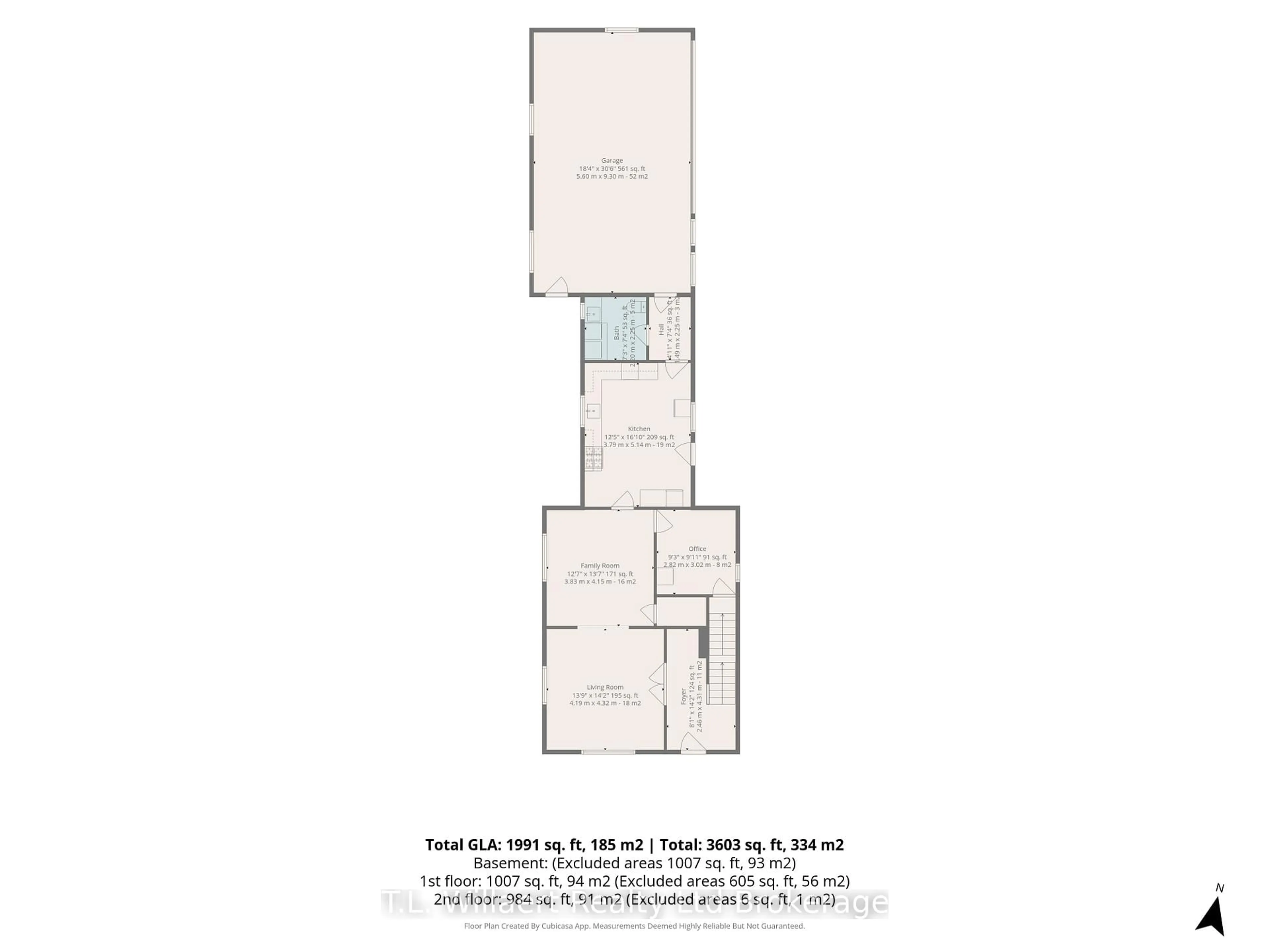Floor plan for 33 Main St, Norwich Ontario N0J 1P0