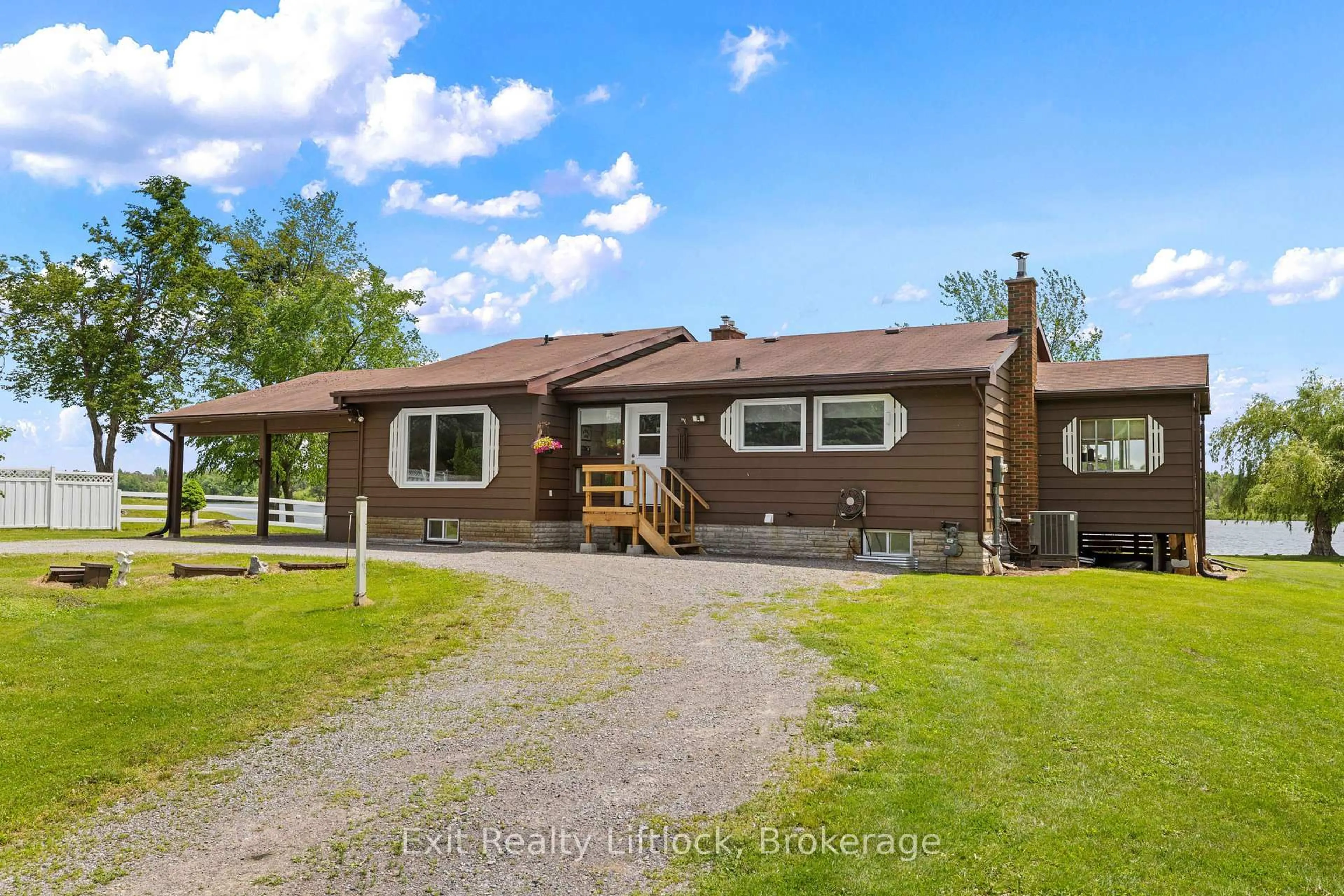 Home with vinyl exterior material, street for 485C County Rd 42, Trent Hills Ontario K0L 1Z0