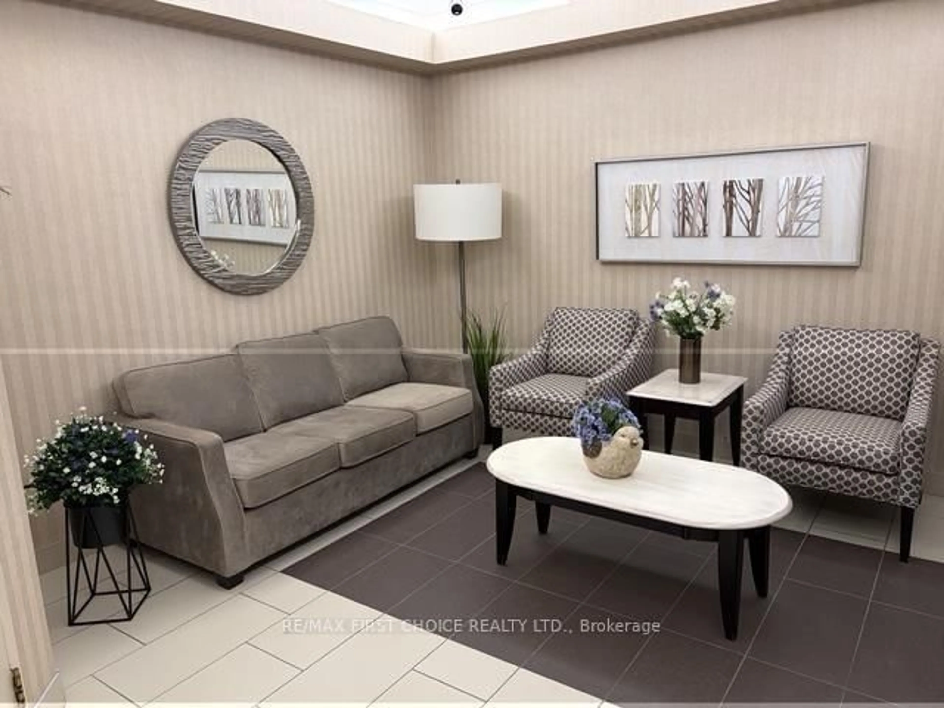 Living room with furniture, unknown for 253 Pioneer Dr #208, Thunder Bay Ontario P7G 1C1