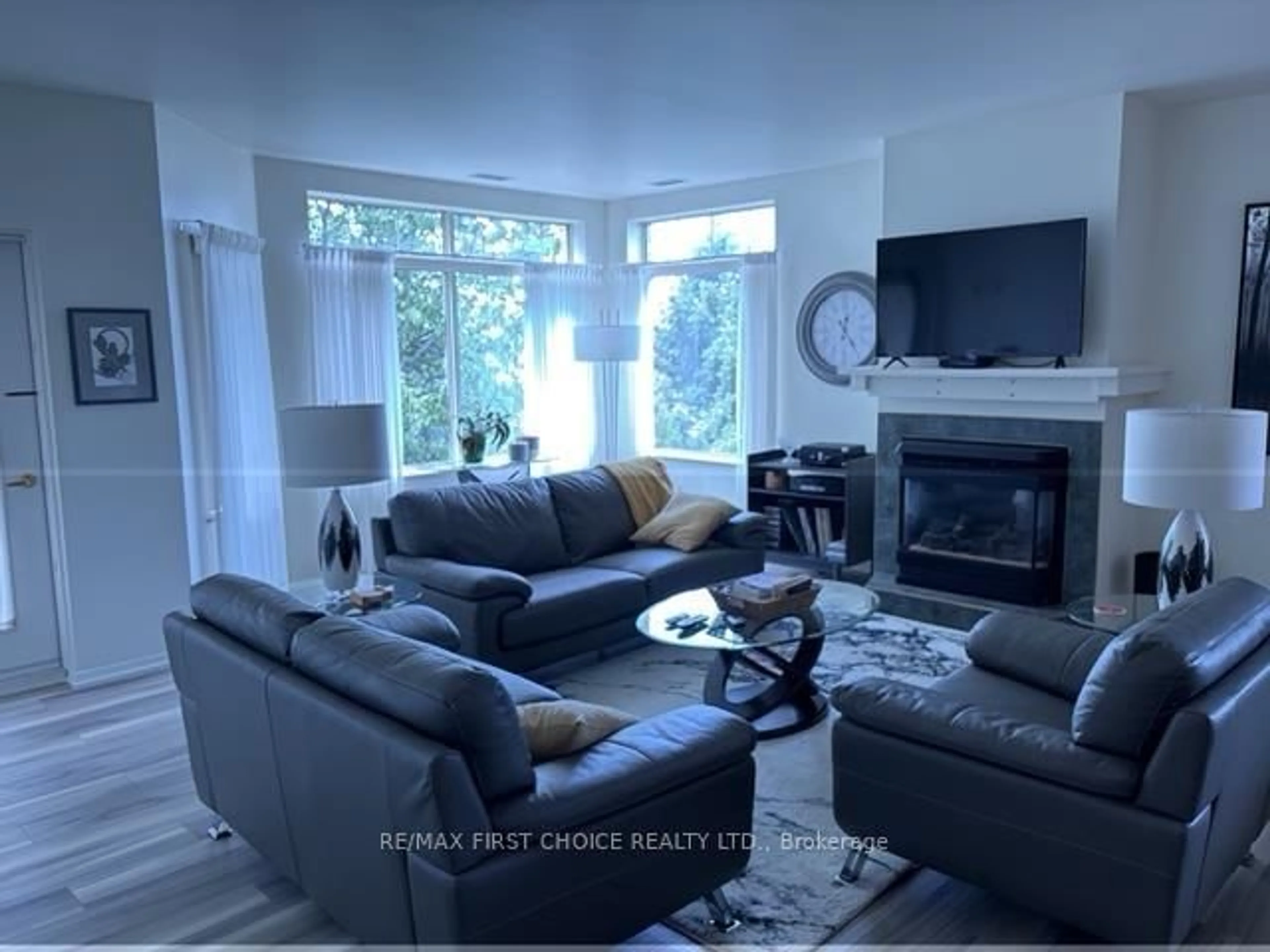 Living room with furniture, unknown for 253 Pioneer Dr #208, Thunder Bay Ontario P7G 1C1