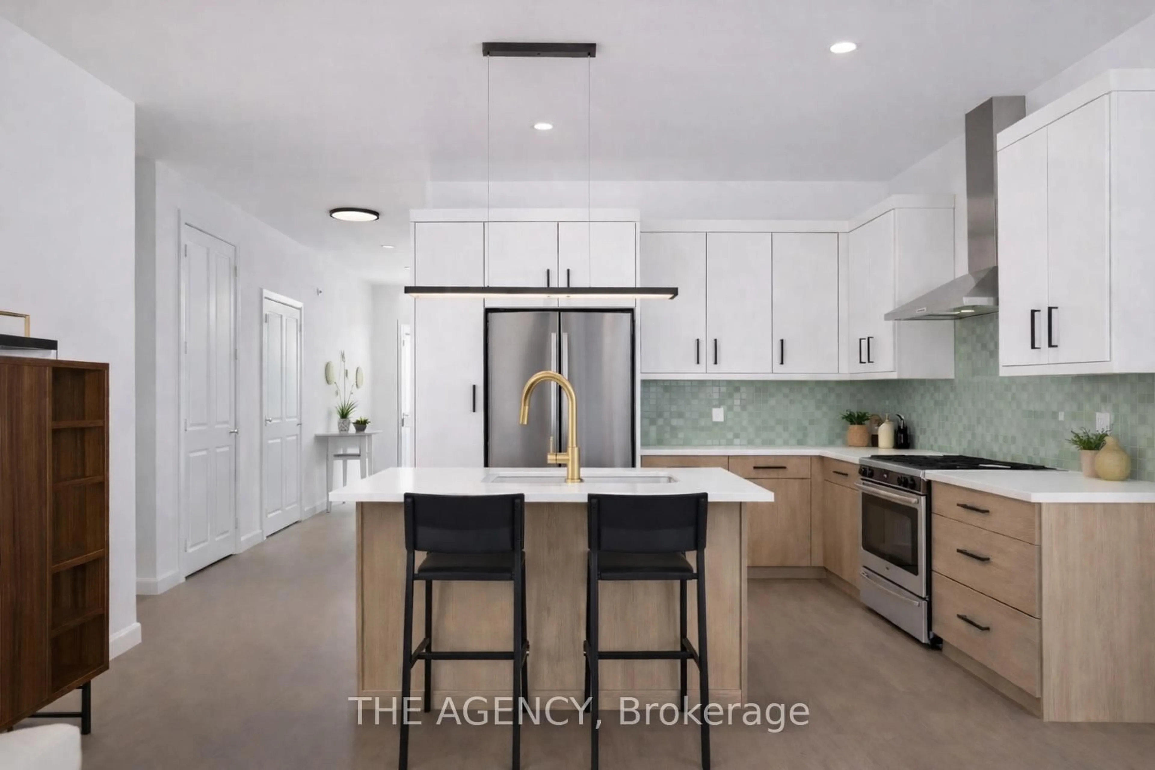 Open concept kitchen, ceramic/tile floor for 582 Seneca Dr #70D, Fort Erie Ontario L2A 1C2