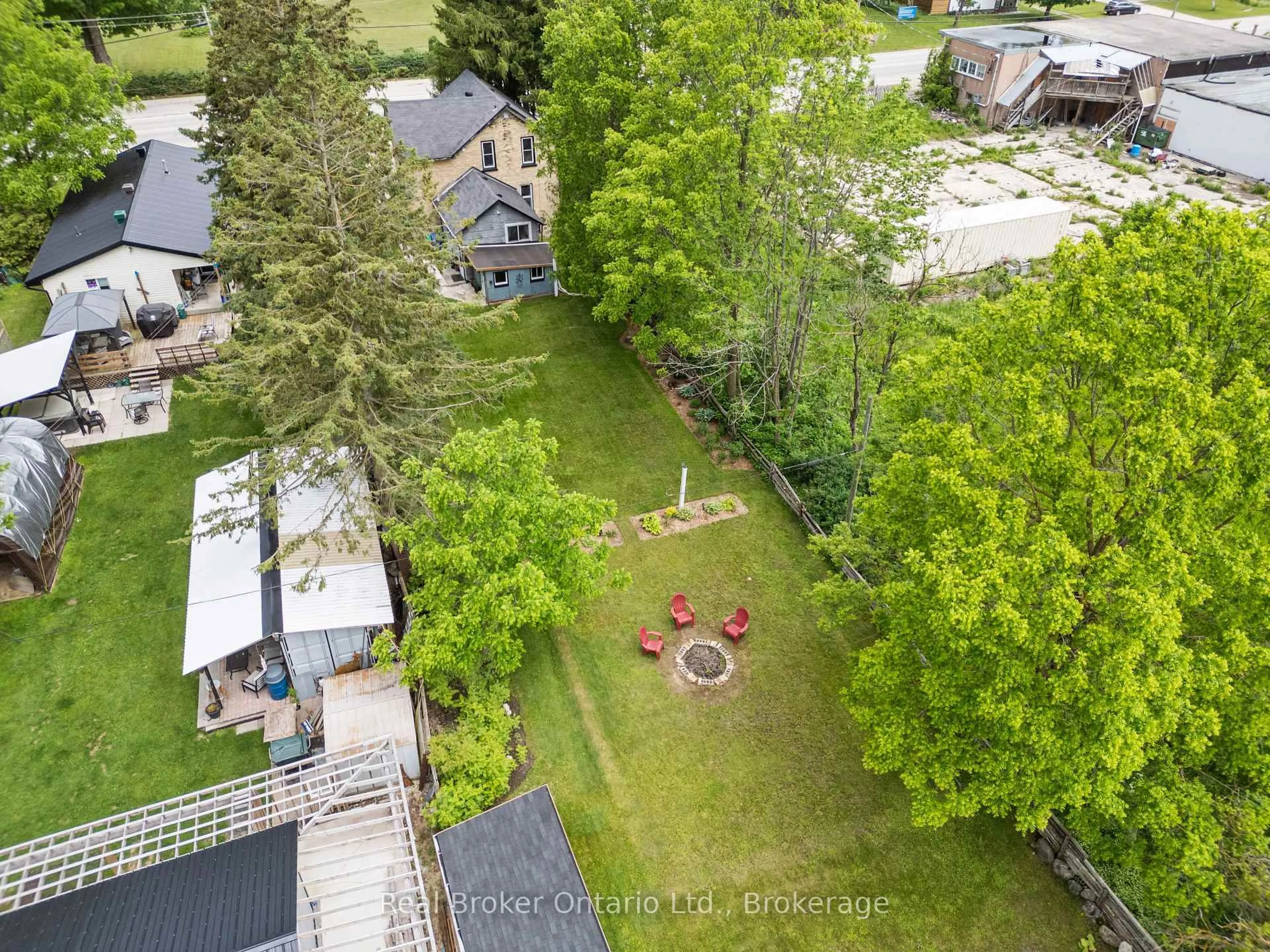 A pic from outside/outdoor area/front of a property/back of a property/a pic from drone, unknown for 677 Garafraxa, West Grey Ontario N0G 1R0