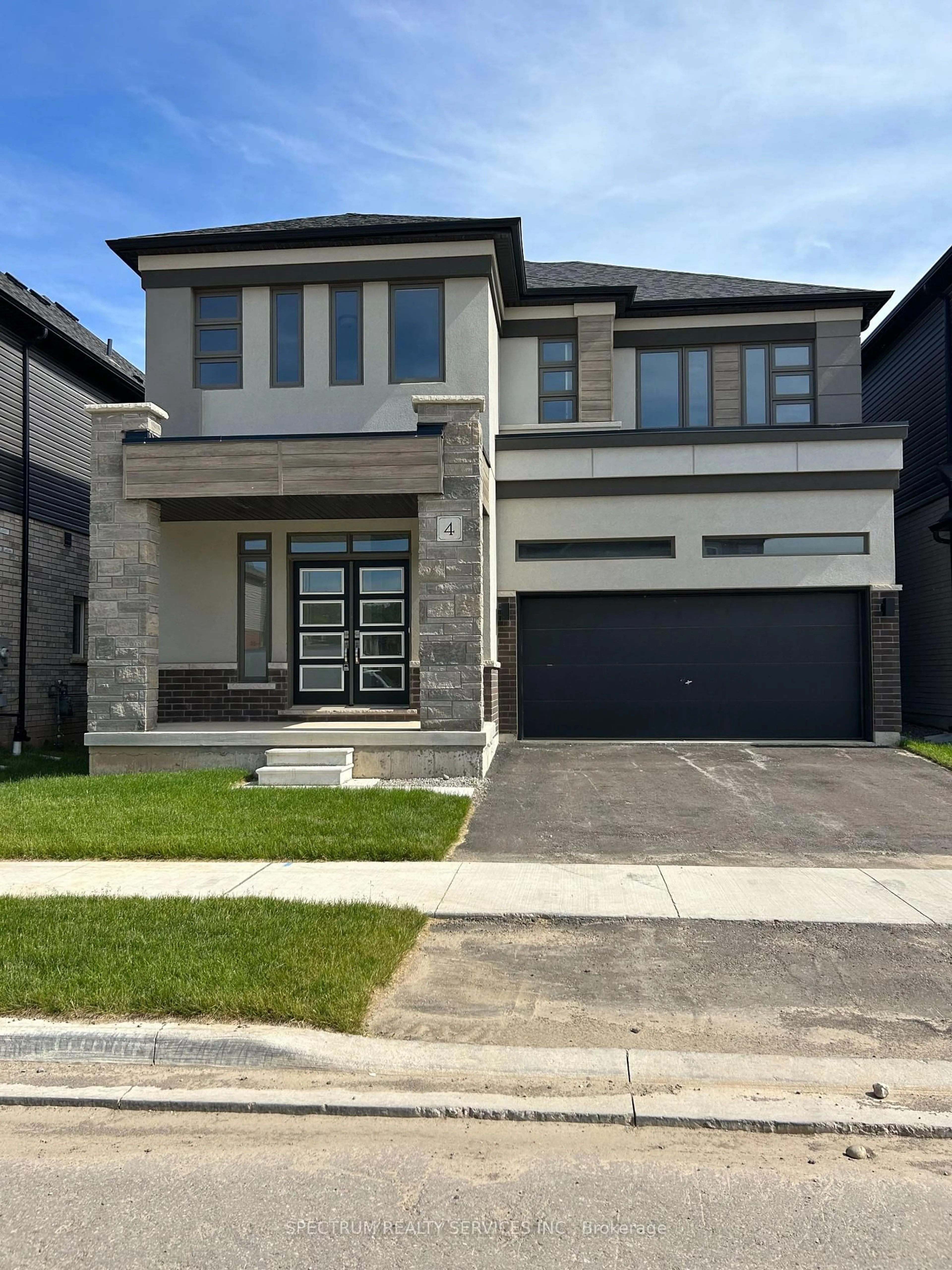Home with brick exterior material, street for 4 Sherrill Ave, Brantford Ontario N3V 0C3