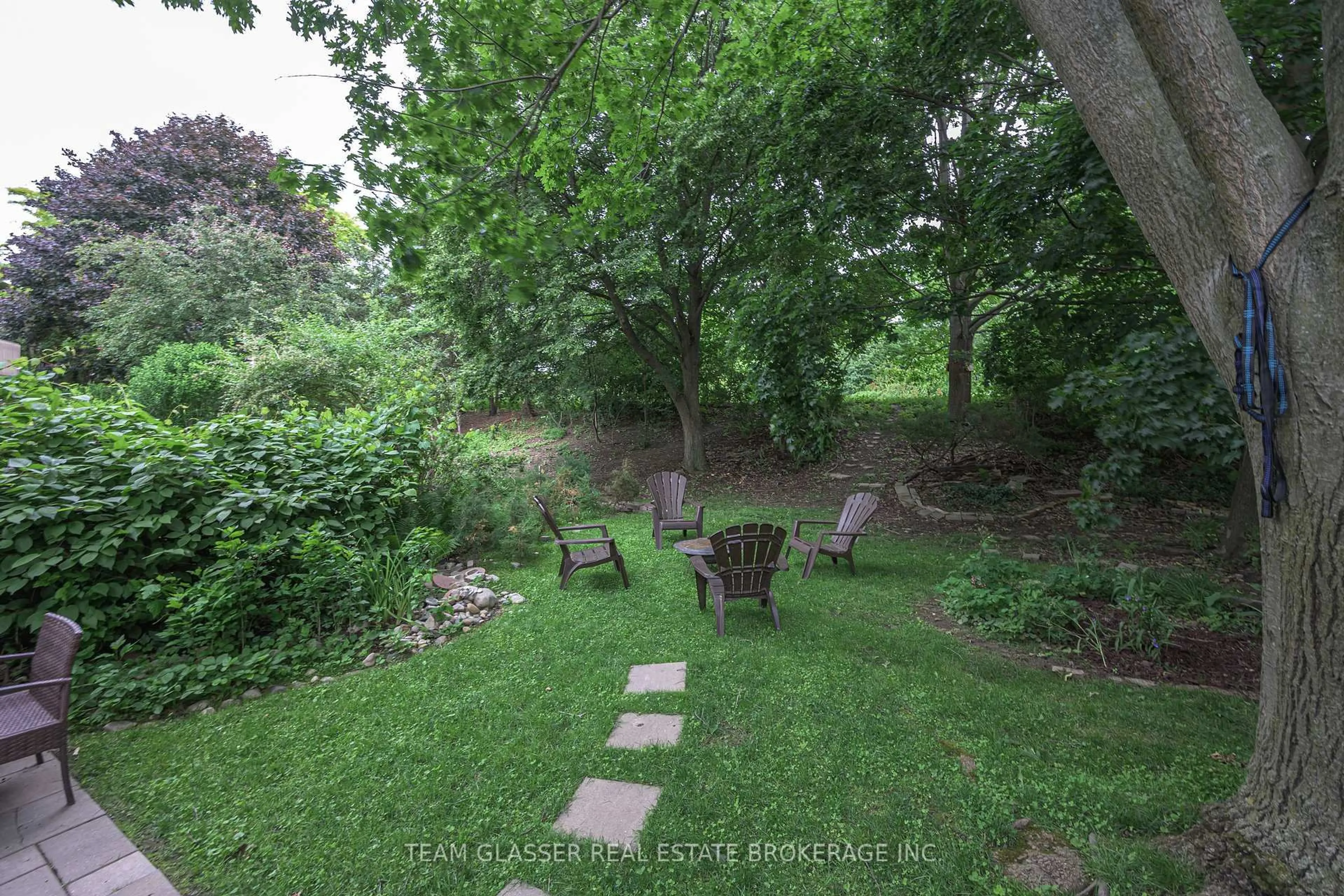 Patio, forest/trees view for 1642 ATTAWANDARON Rd, London North Ontario N6G 3M6
