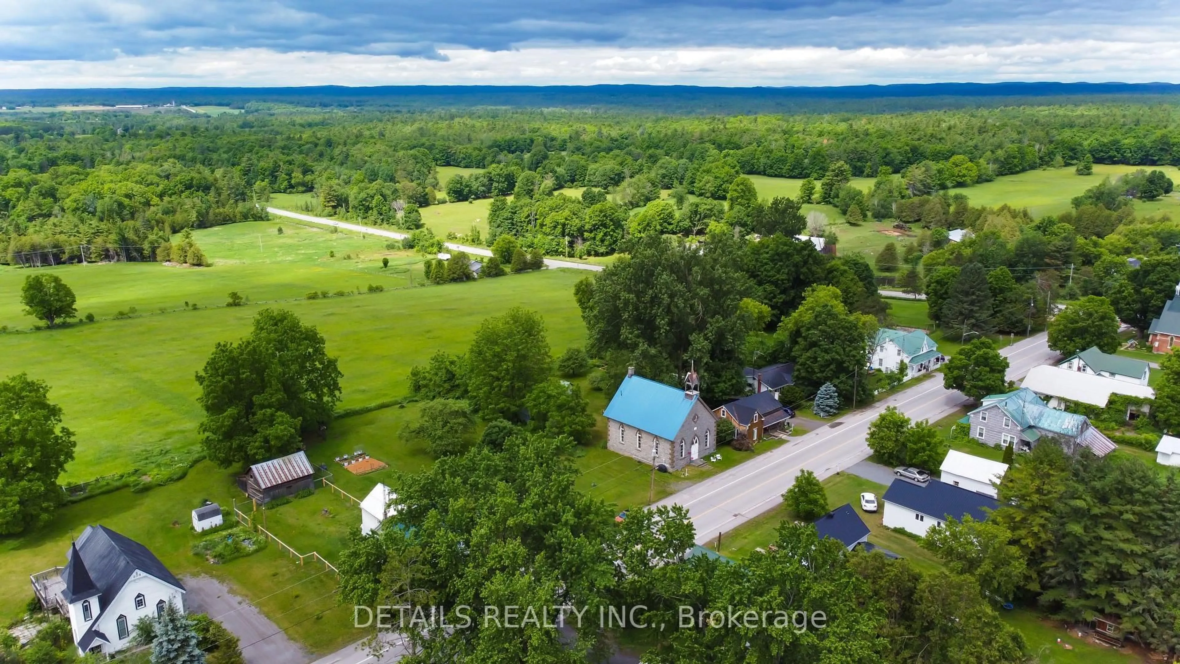 A pic from outside/outdoor area/front of a property/back of a property/a pic from drone, unknown for 2037 Concession 6C Rd, Lanark Ontario K0G 1K0