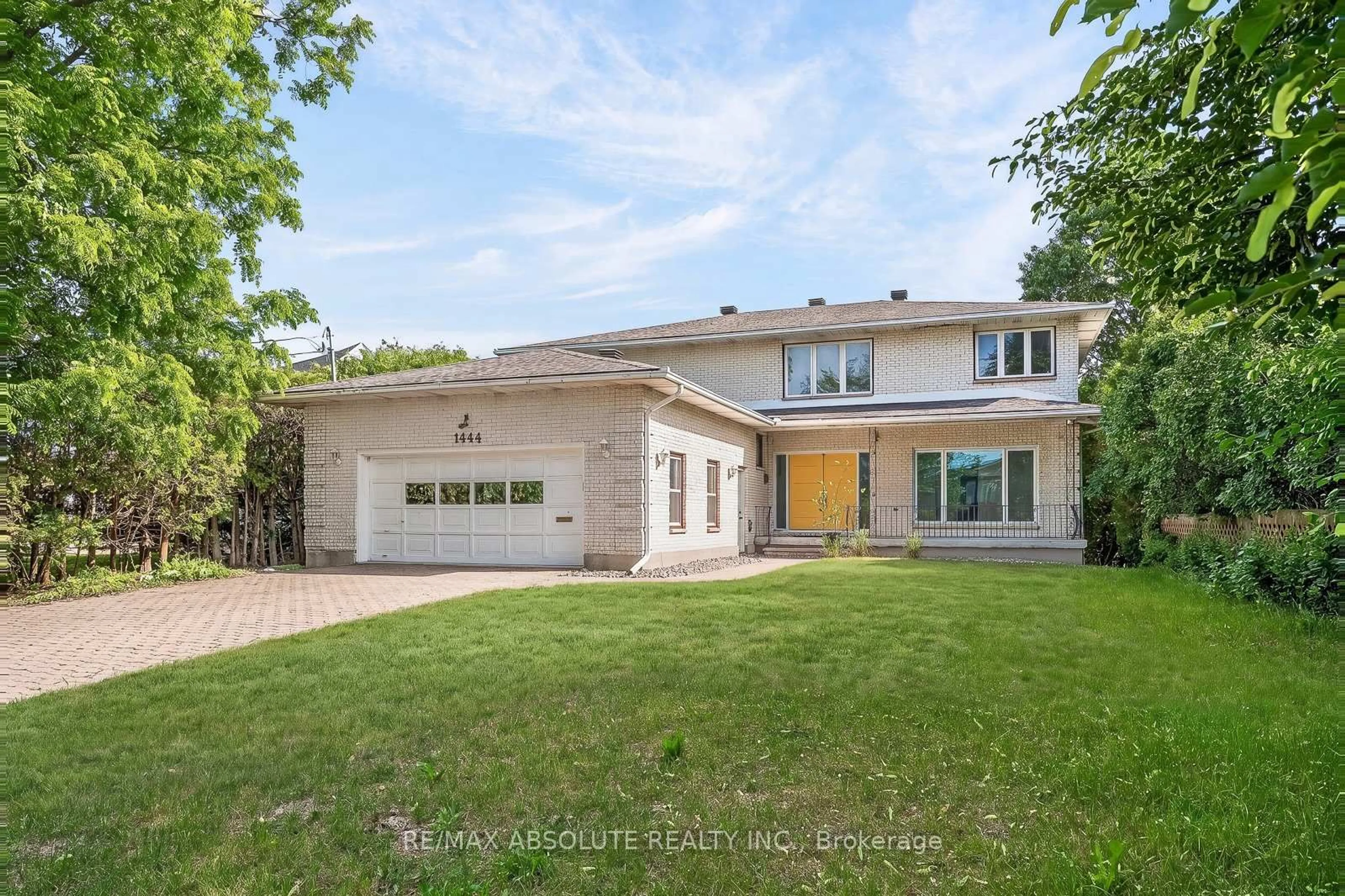 Home with brick exterior material, street for 1444 Normandy Cres, Ottawa Ontario K2C 0N6