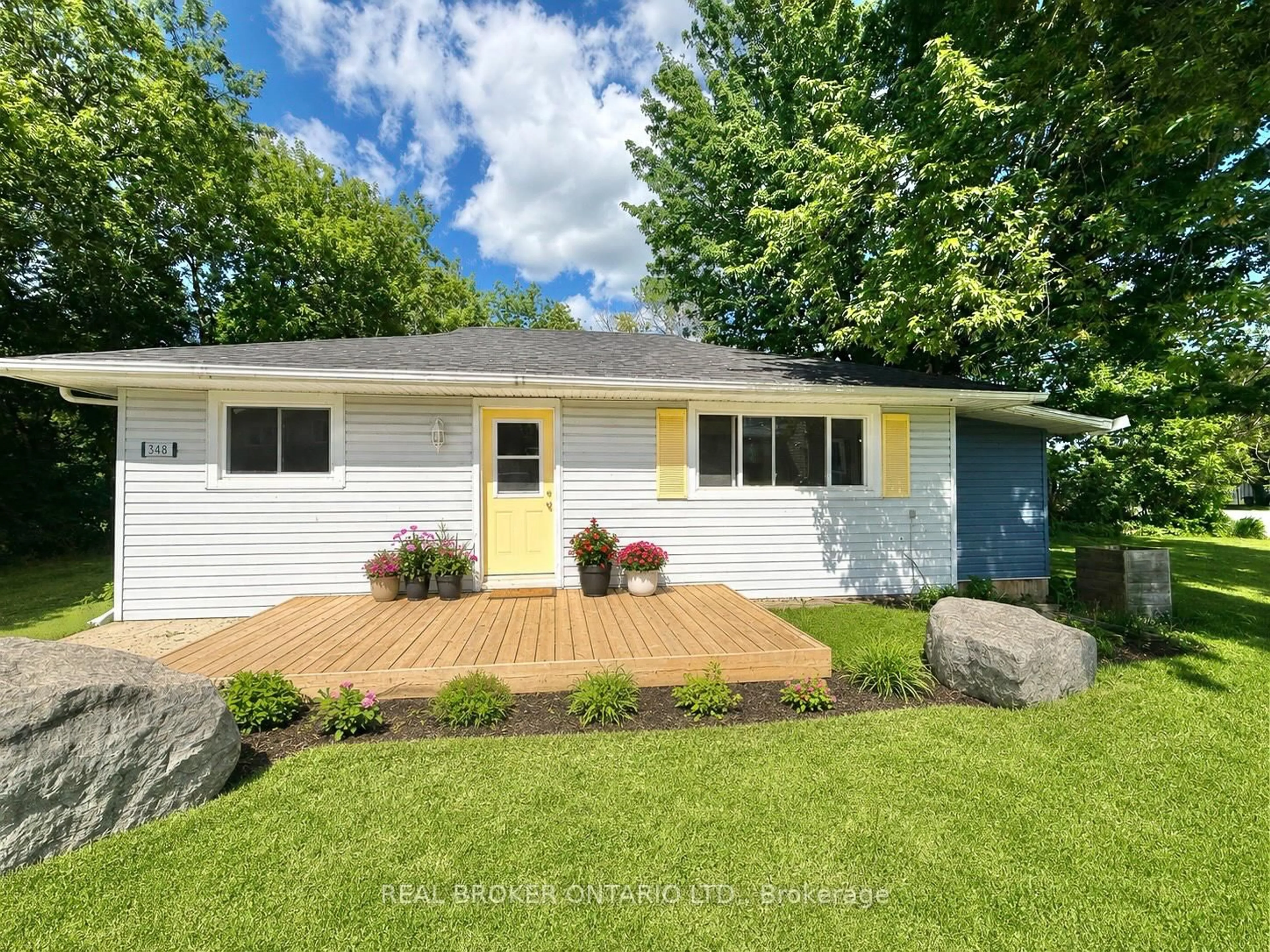 Home with vinyl exterior material, street for 348 County 16 Rd, Elizabethtown-Kitley Ontario K0G 1G0