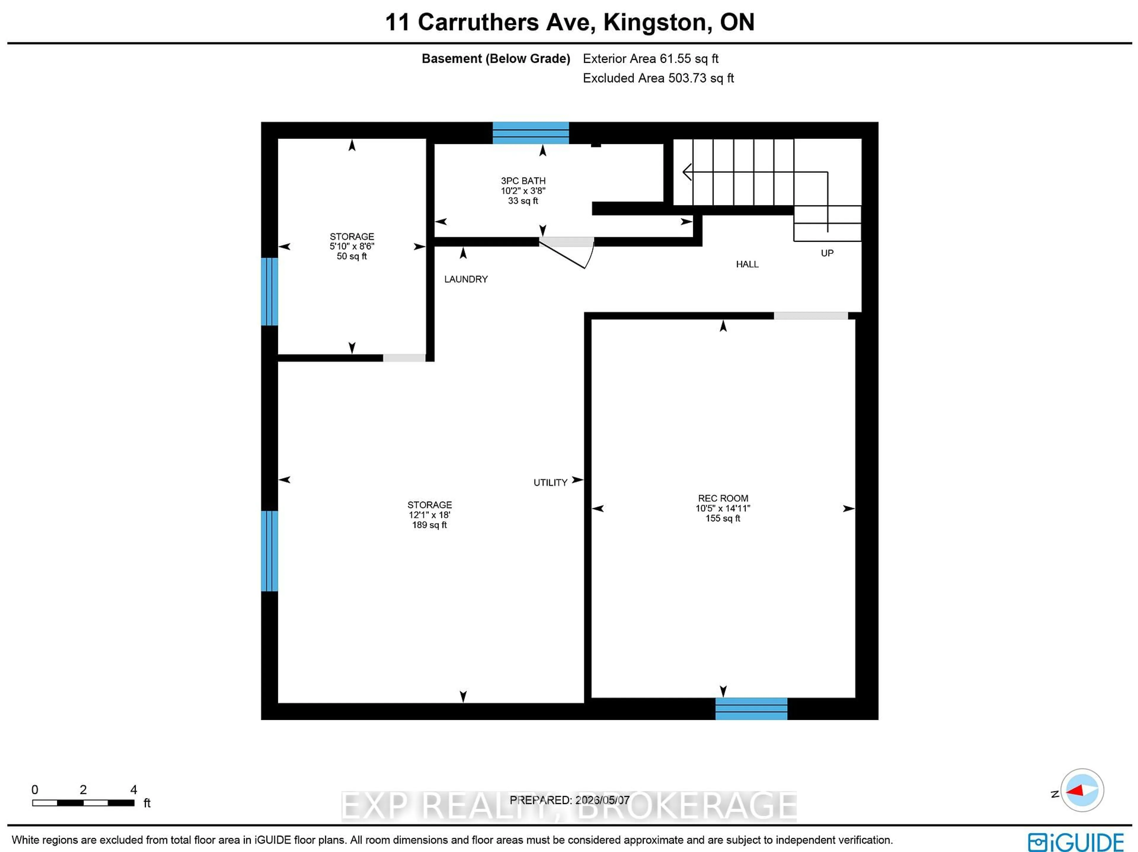 Floor plan for 11 CARRUTHERS Ave, Kingston Ontario K7L 1L9