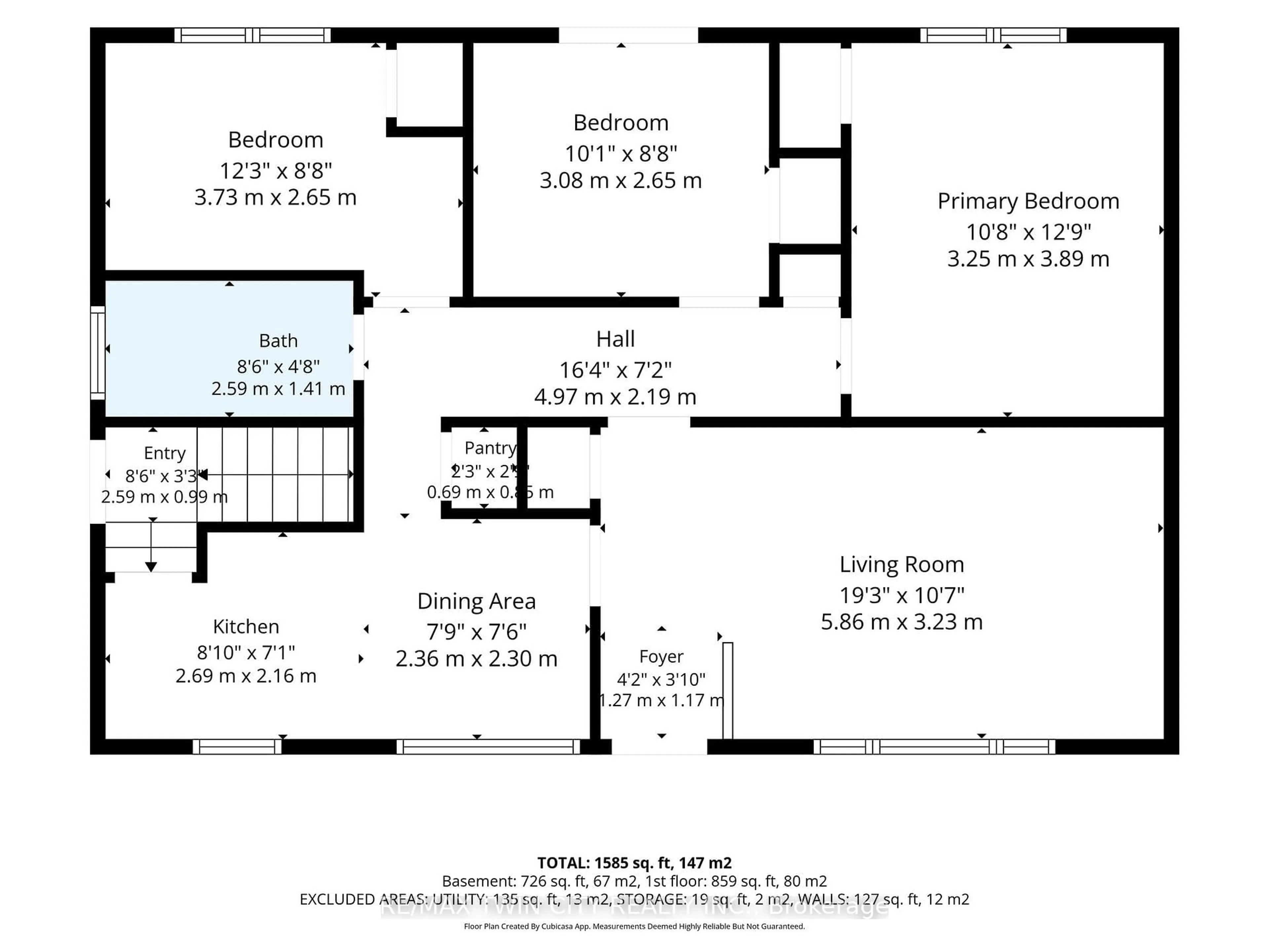 Floor plan for 42 Highman Ave, Cambridge Ontario N1R 3L7