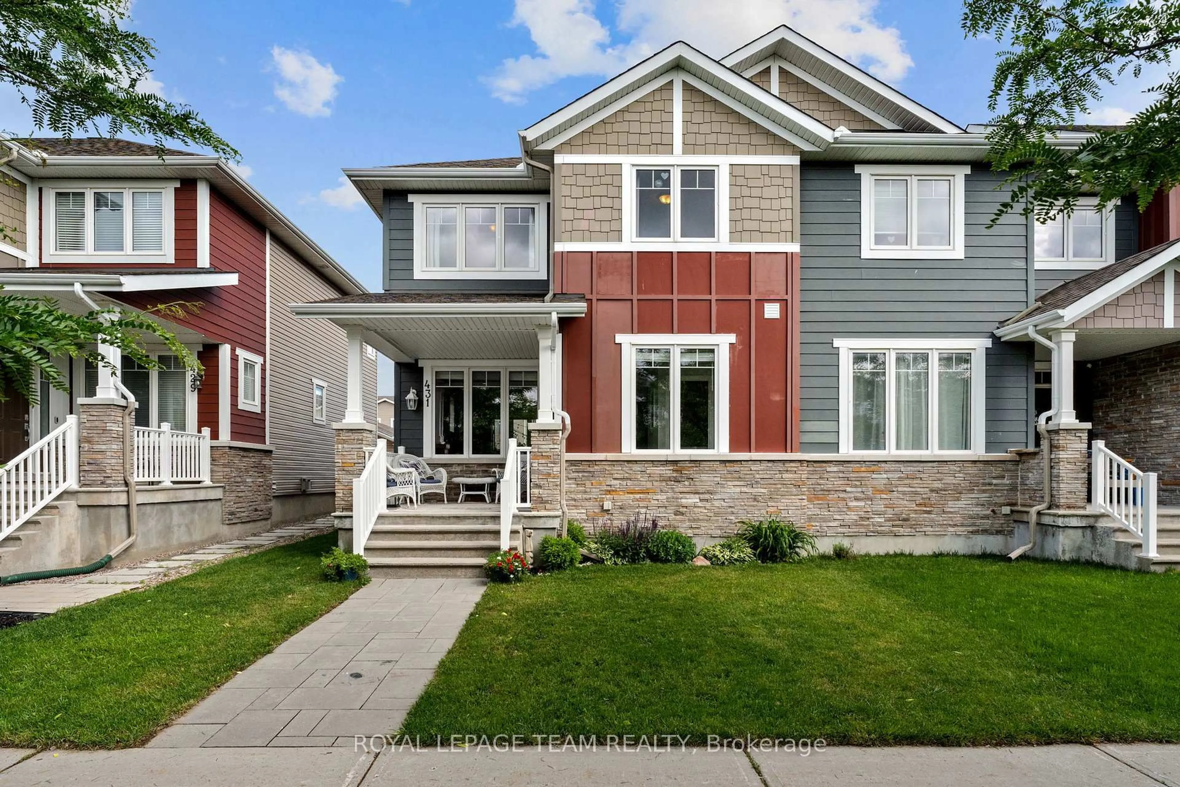 Home with brick exterior material, street for 431 Sweetflag St, Ottawa Ontario K2J 5T7