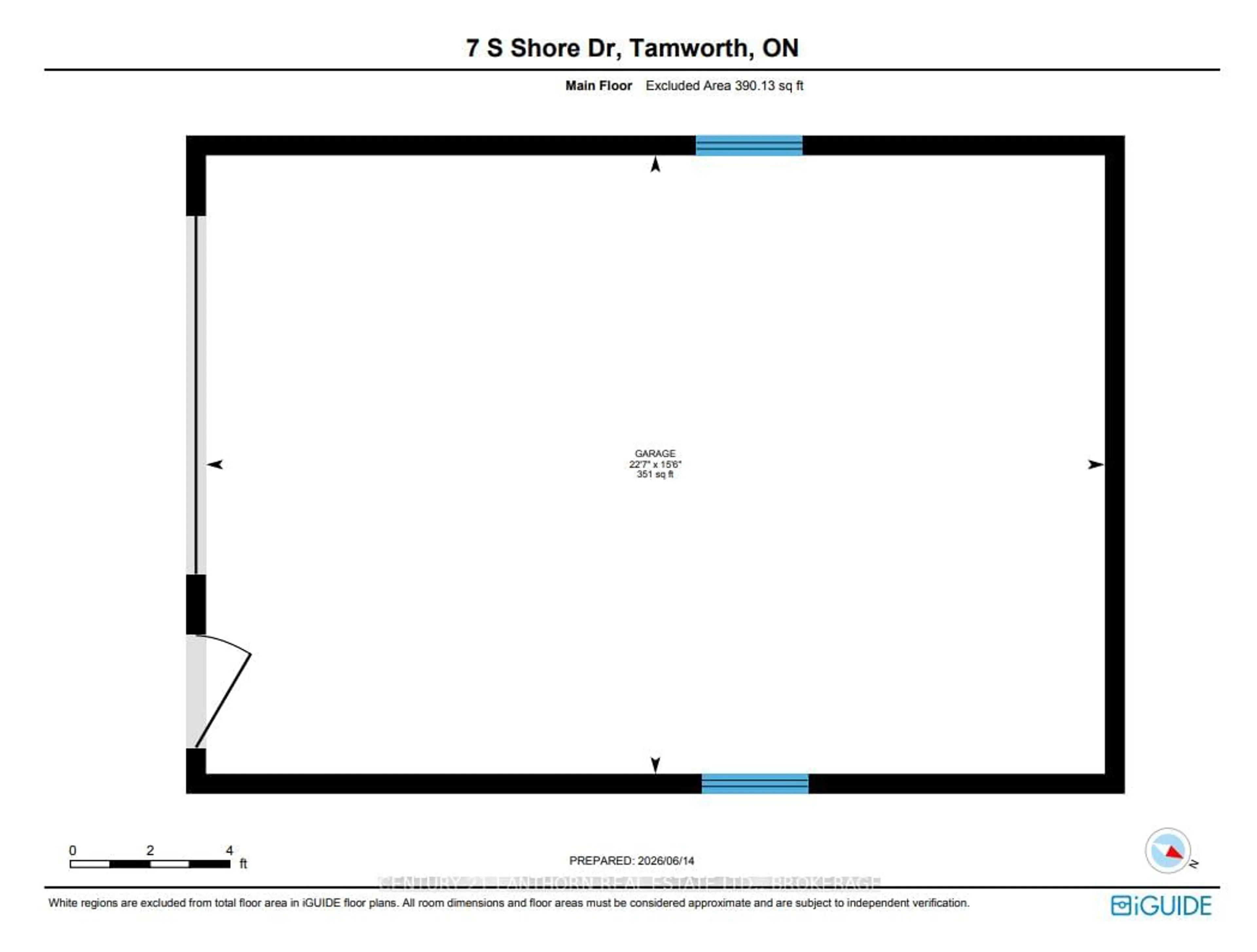 Floor plan for 7 South Shore Dr, Tamworth Ontario K0K 3G0