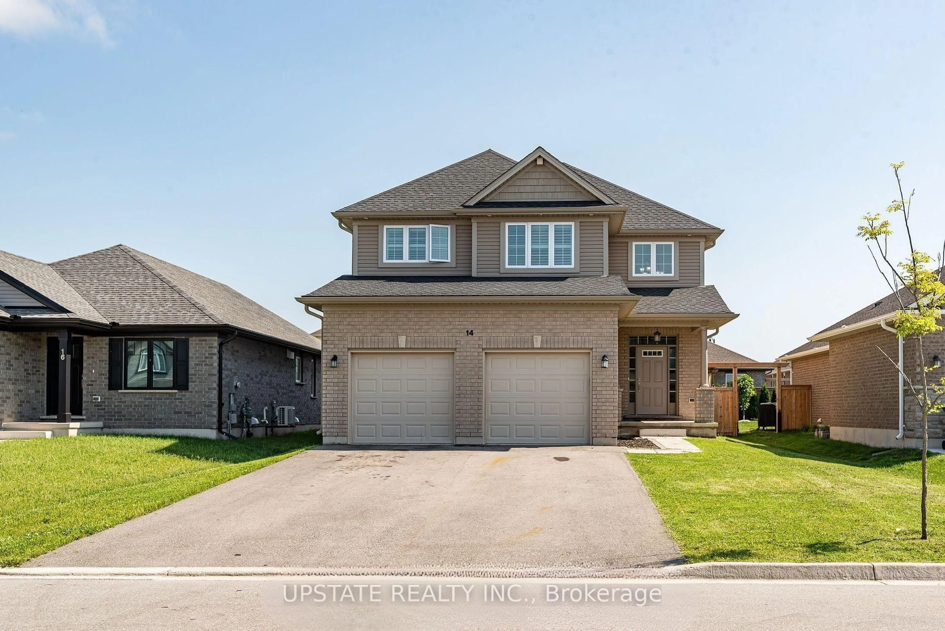 Home with brick exterior material, street for 14 Oxford Terr, St. Thomas Ontario N5R 0B5