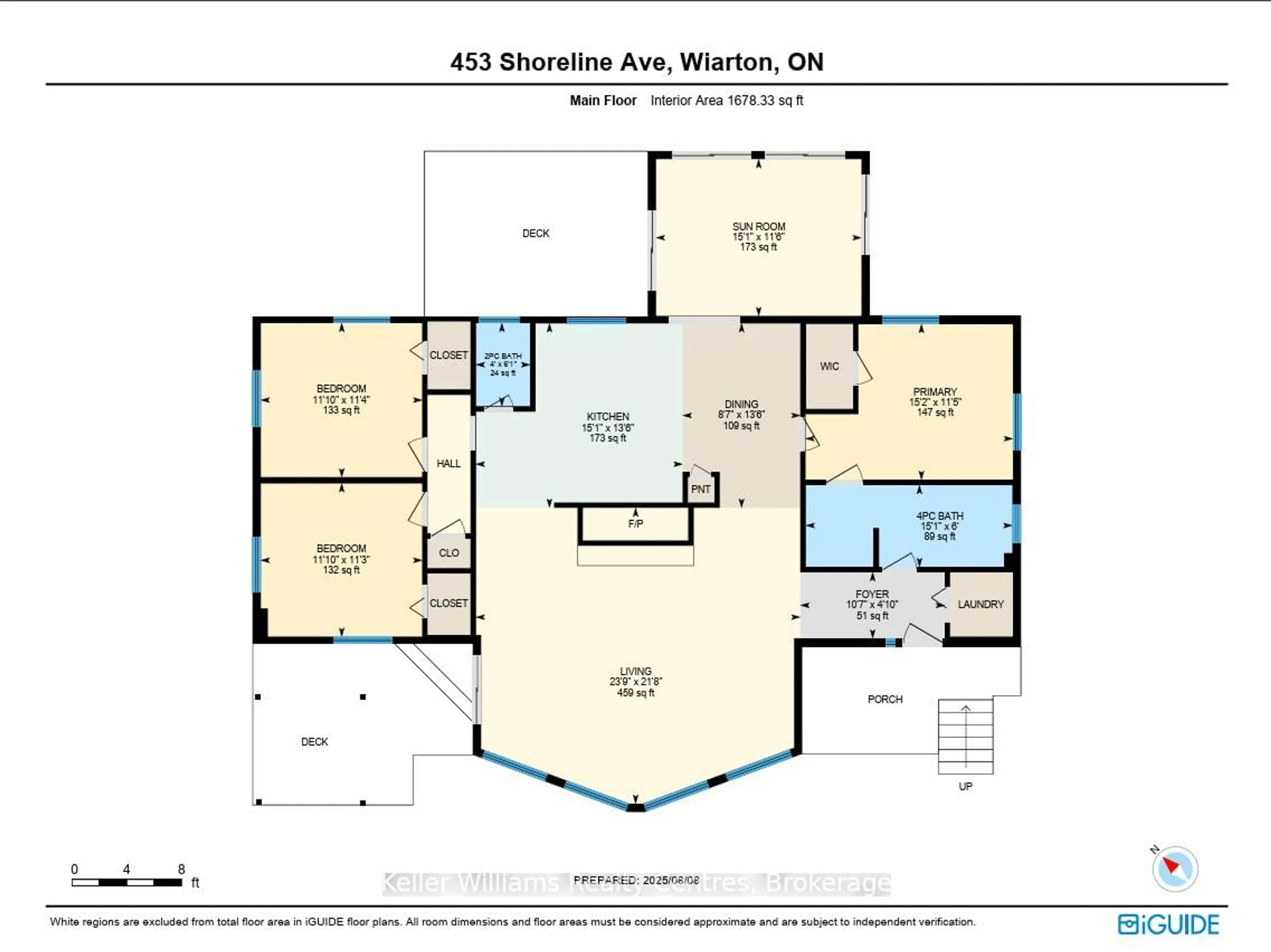 Floor plan for 453 Shoreline Ave, South Bruce Peninsula Ontario N0H 2T0