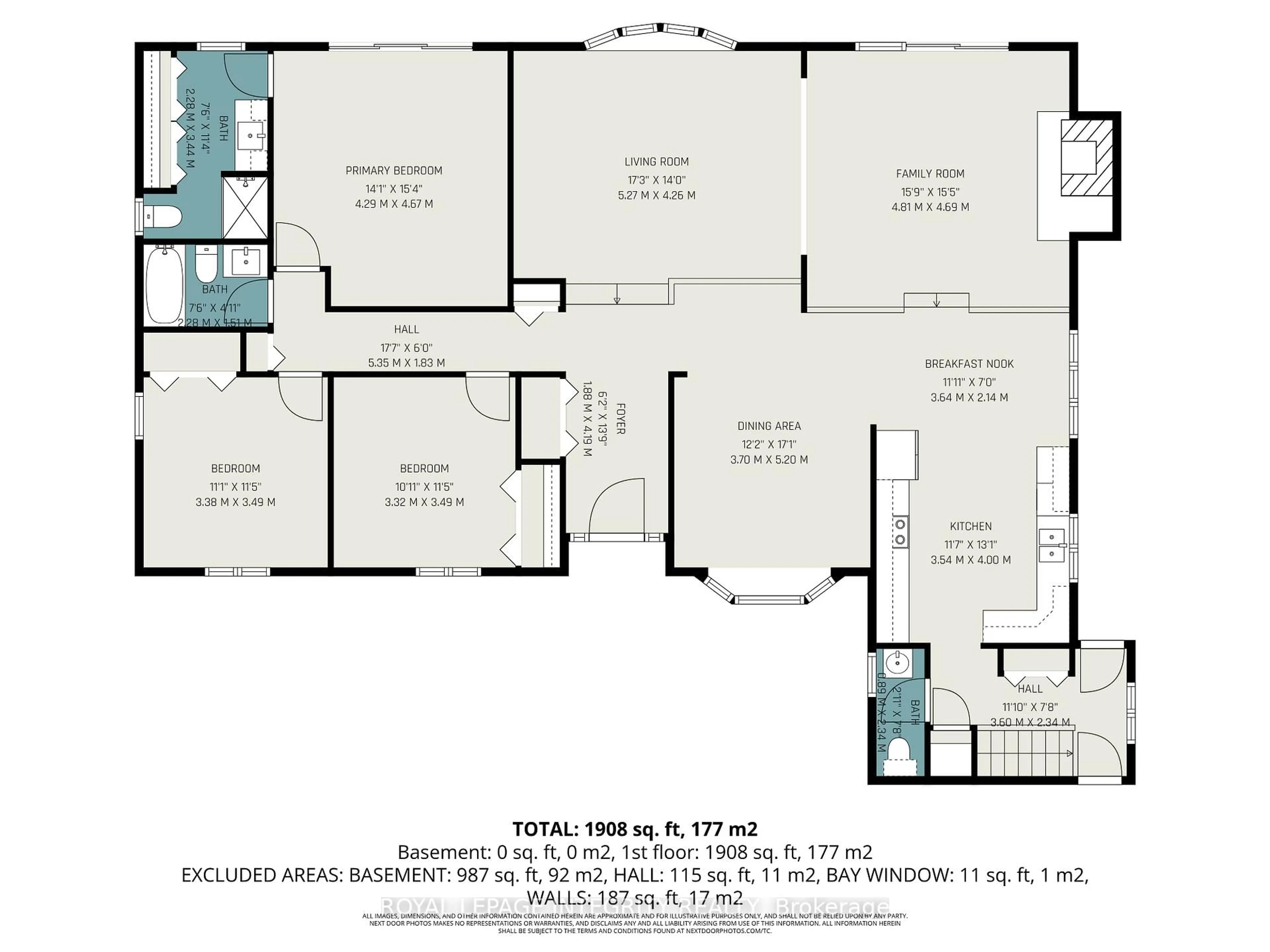 Floor plan for 4 Reilly St, Prescott Ontario K0E 1T0