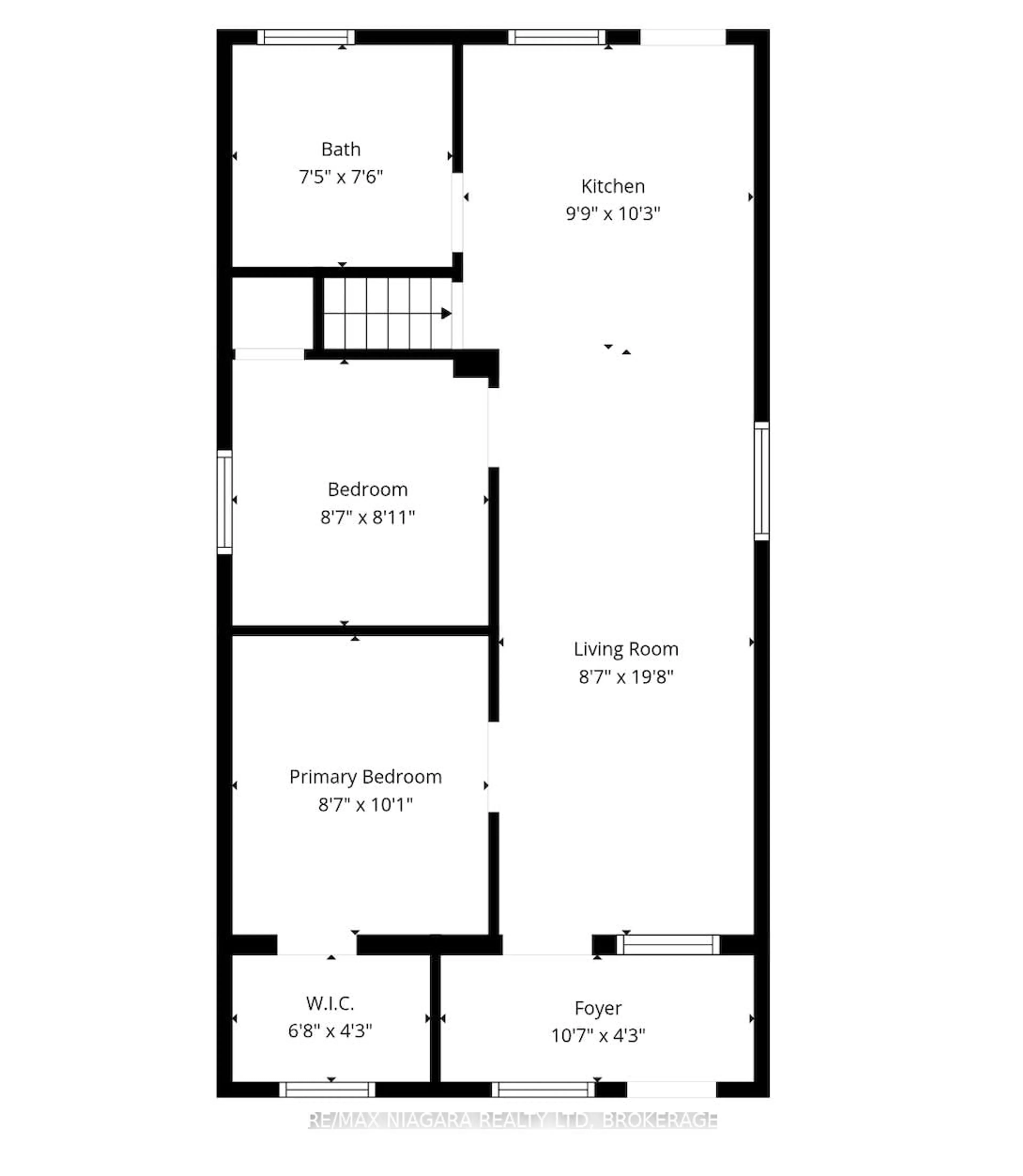 Floor plan for 42 Mccormick St, Welland Ontario L3C 4L9