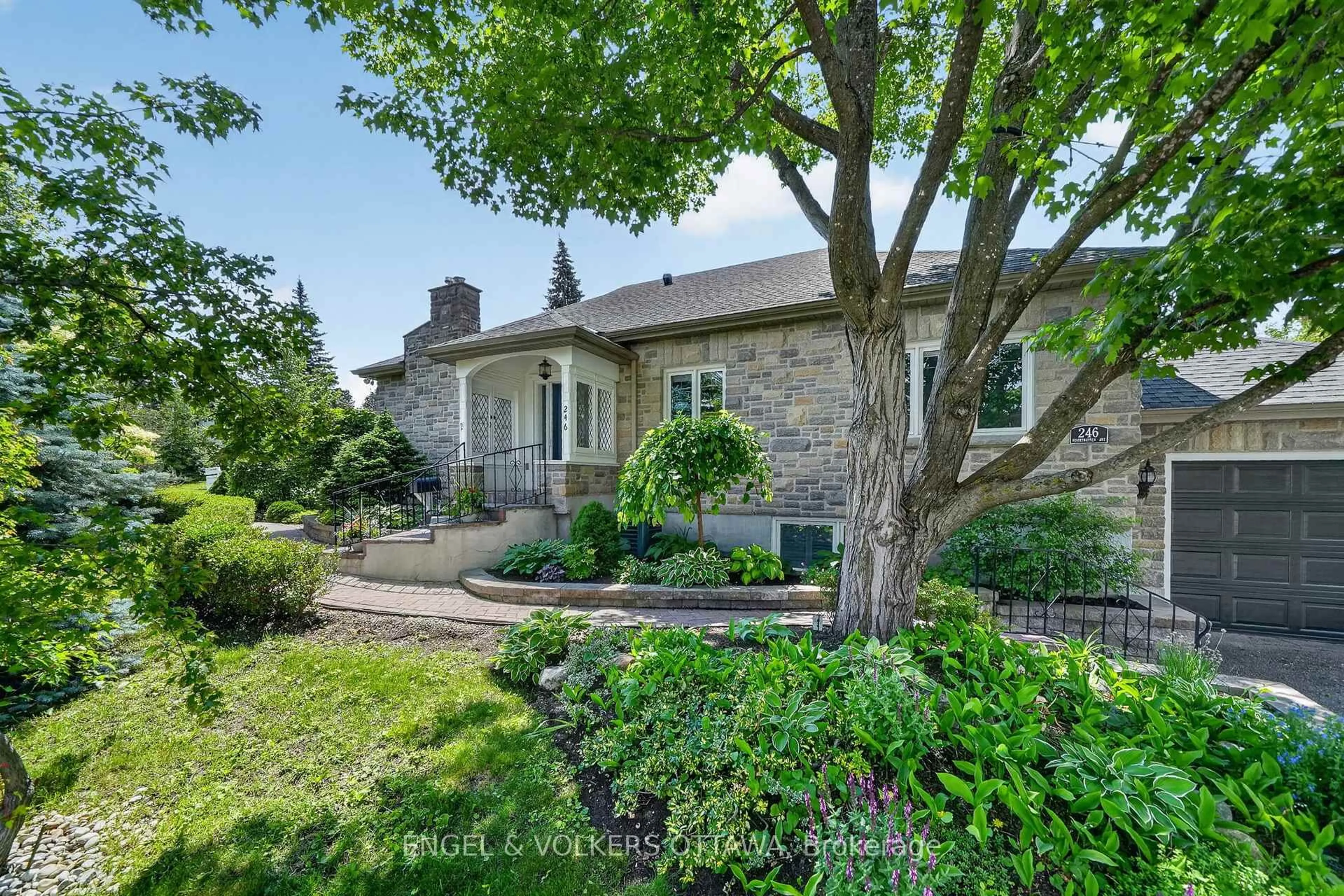 Home with brick exterior material, street for 246 Mountbatten Ave, Ottawa Ontario K1H 7L8