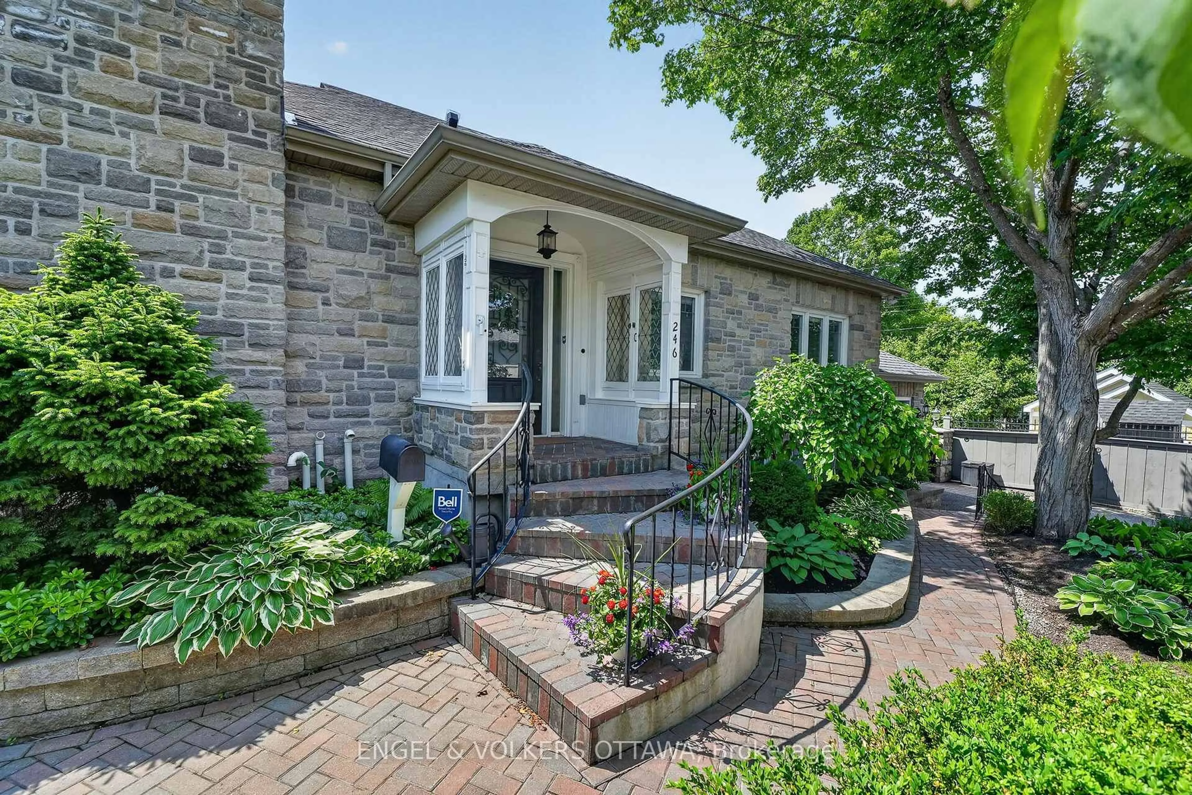 Home with brick exterior material, street for 246 Mountbatten Ave, Ottawa Ontario K1H 7L8