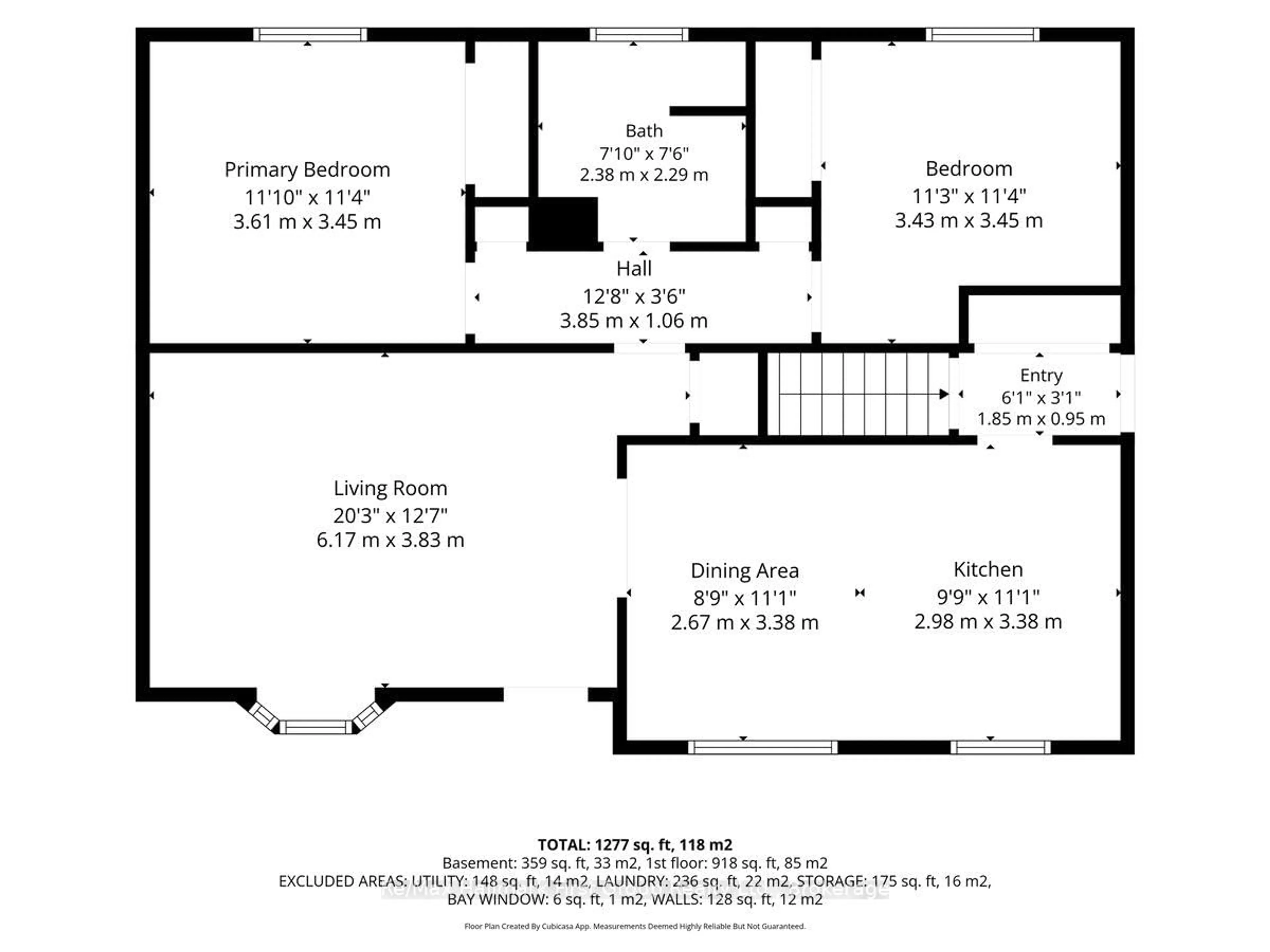 Floor plan for 68 Queen St, Tweed Ontario K0K 2L0
