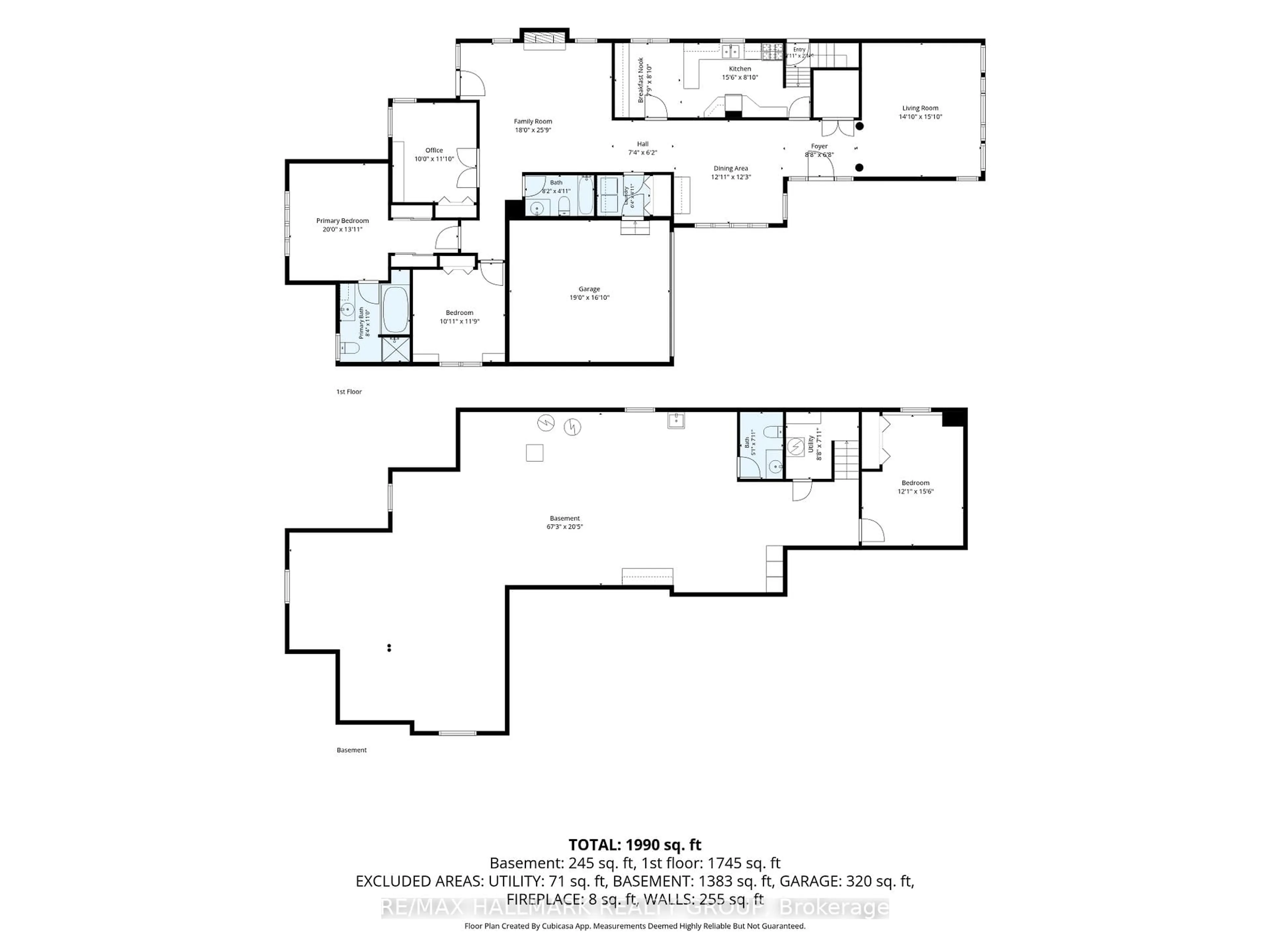 Floor plan for 51 Castlethorpe Cres, Ottawa Ontario K2G 5P9