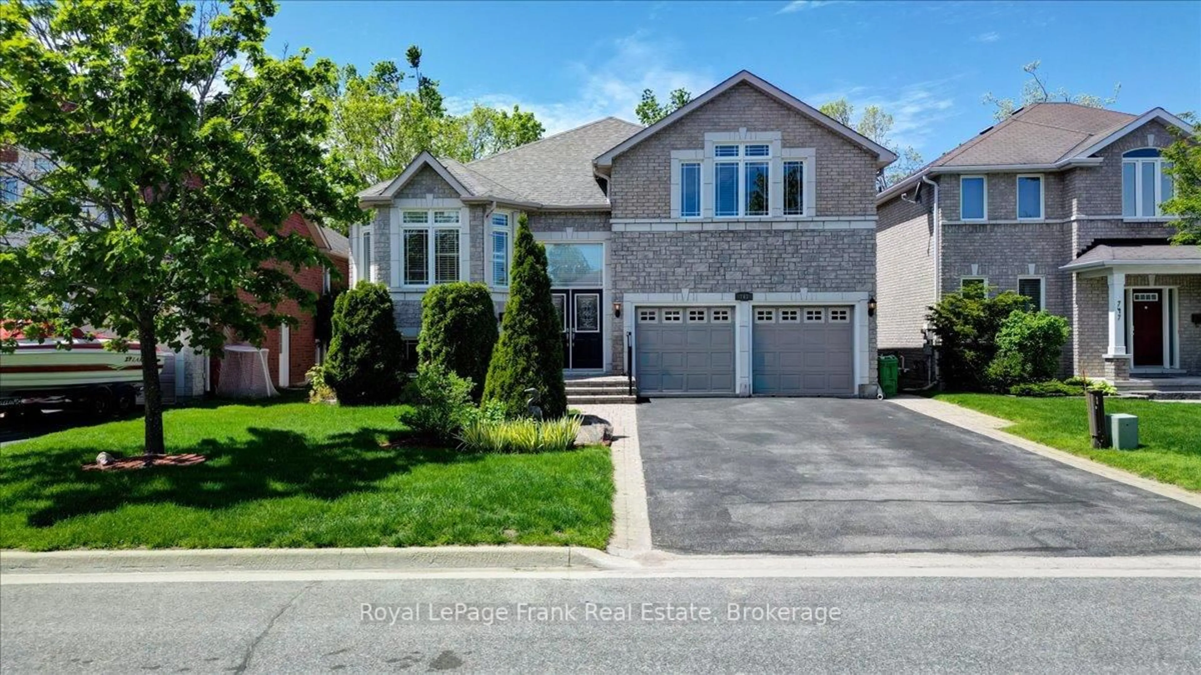 Home with brick exterior material, street for 743 Fortye Dr, Peterborough Ontario K9K 2G4