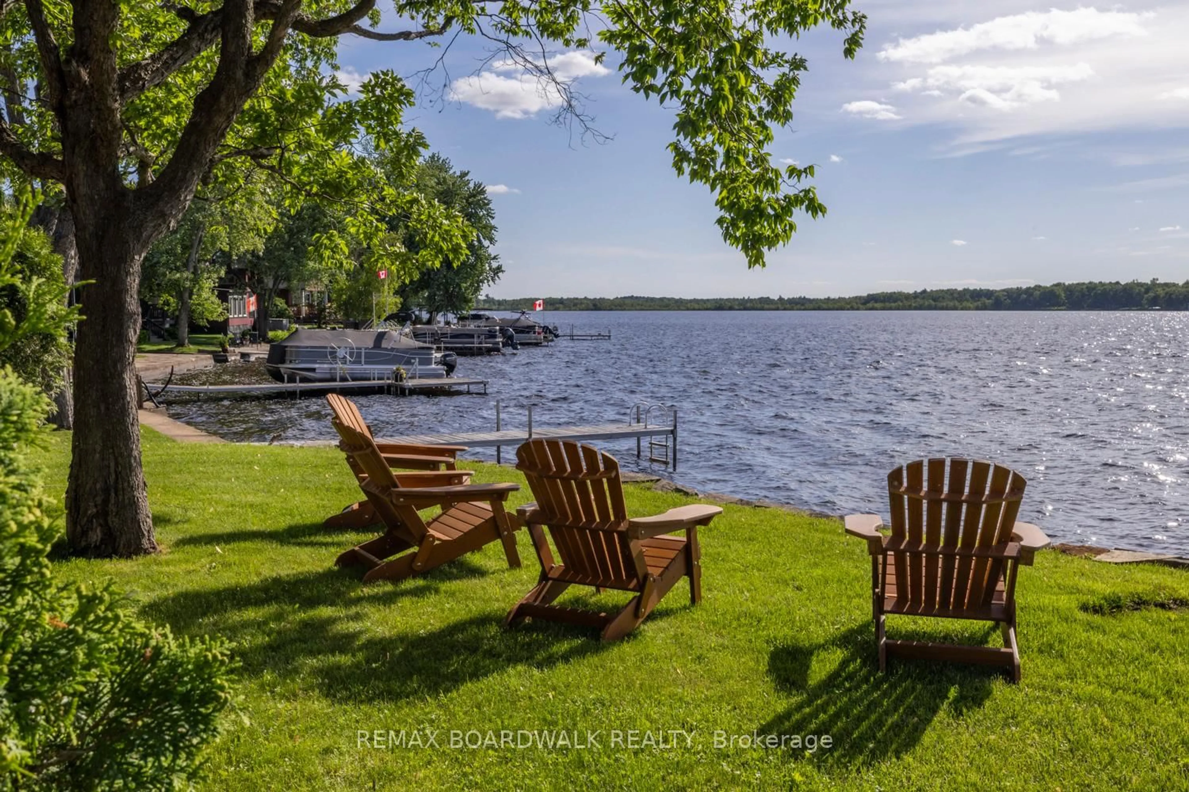Patio, water/lake/river/ocean view for 104 Avenue 4a, Carleton Place Ontario K7C 3P2