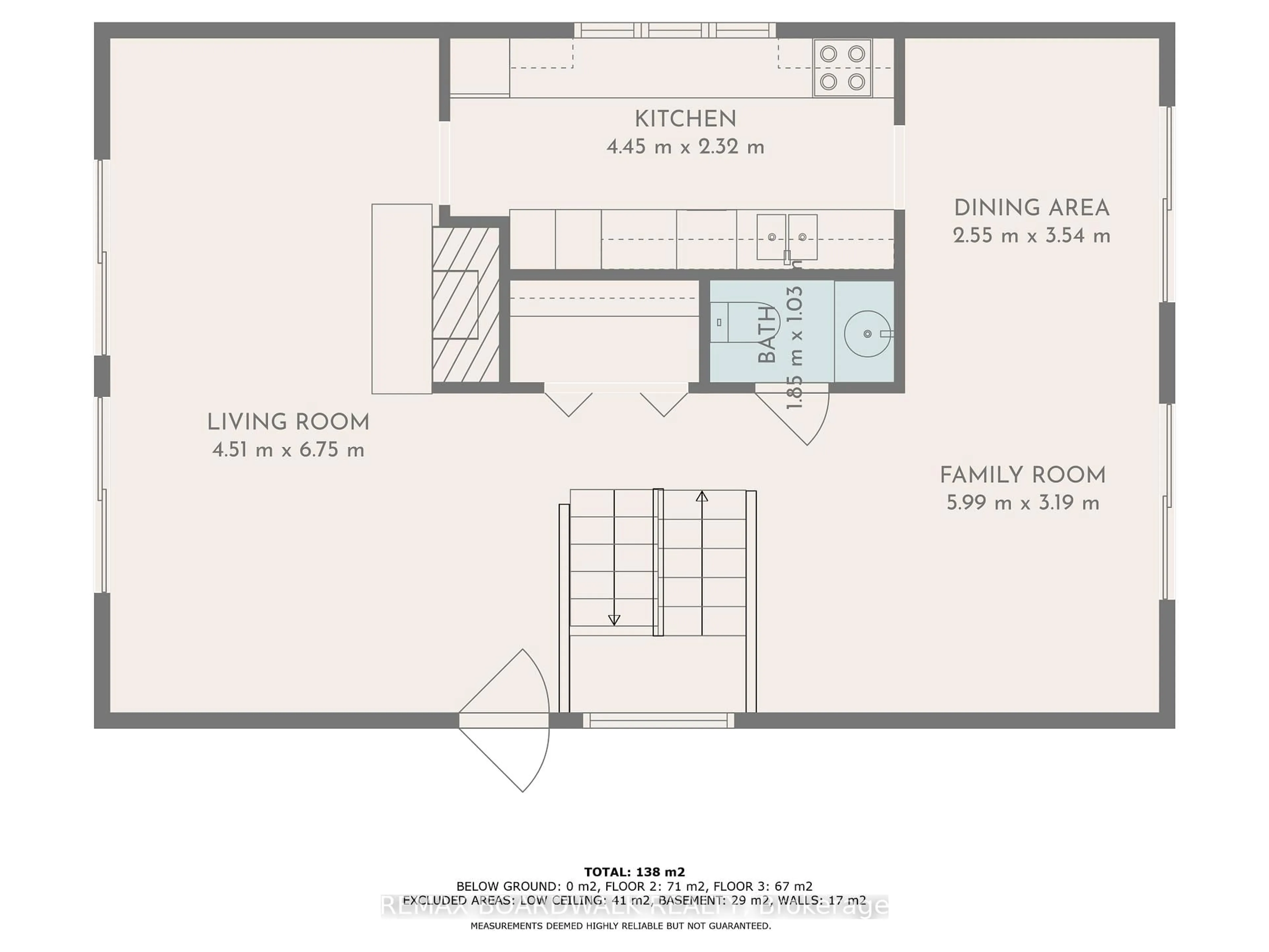 Floor plan for 104 Avenue 4a, Carleton Place Ontario K7C 3P2