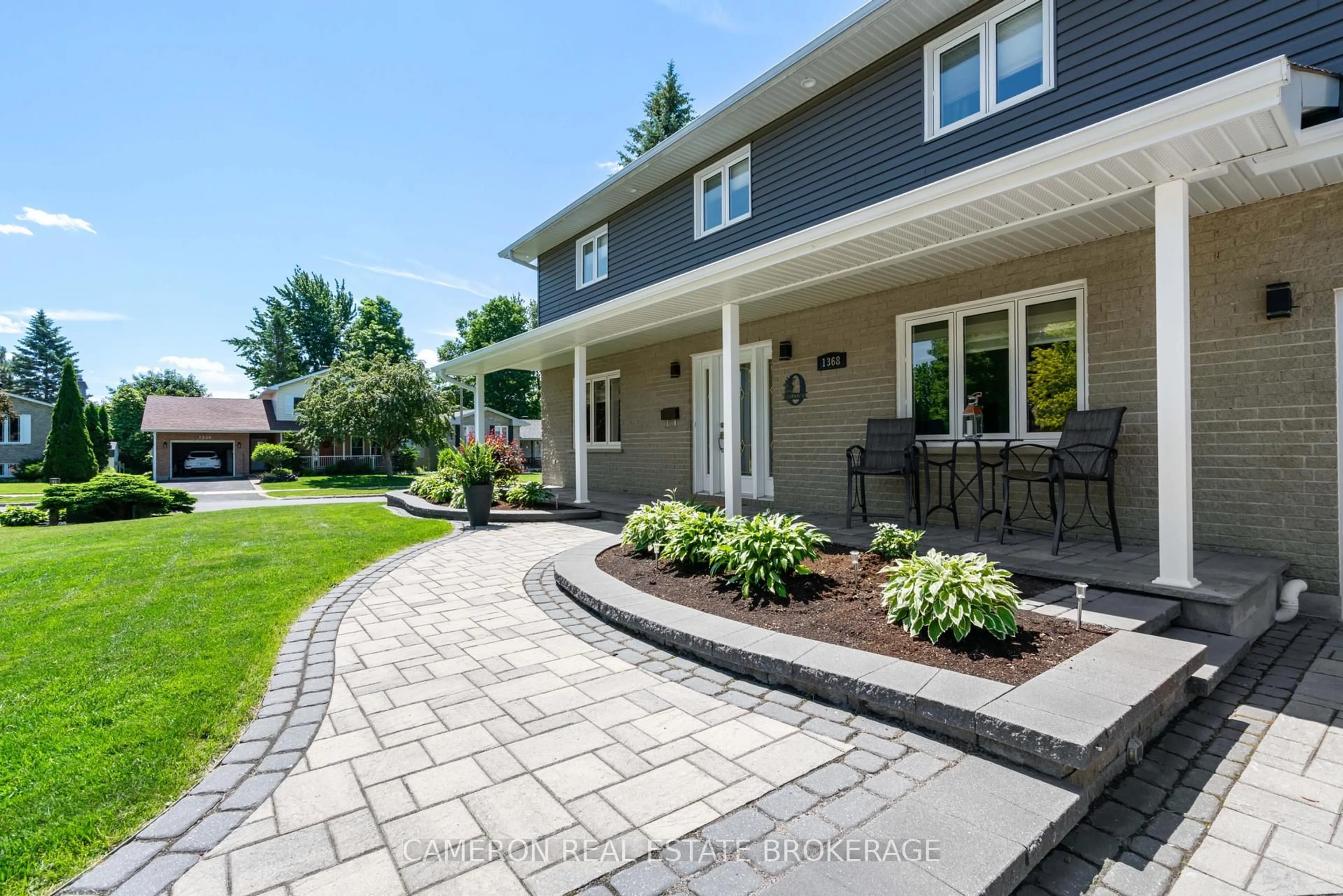 Home with brick exterior material, street for 1368 Patricia Pl, Cornwall Ontario K6H 6Y2