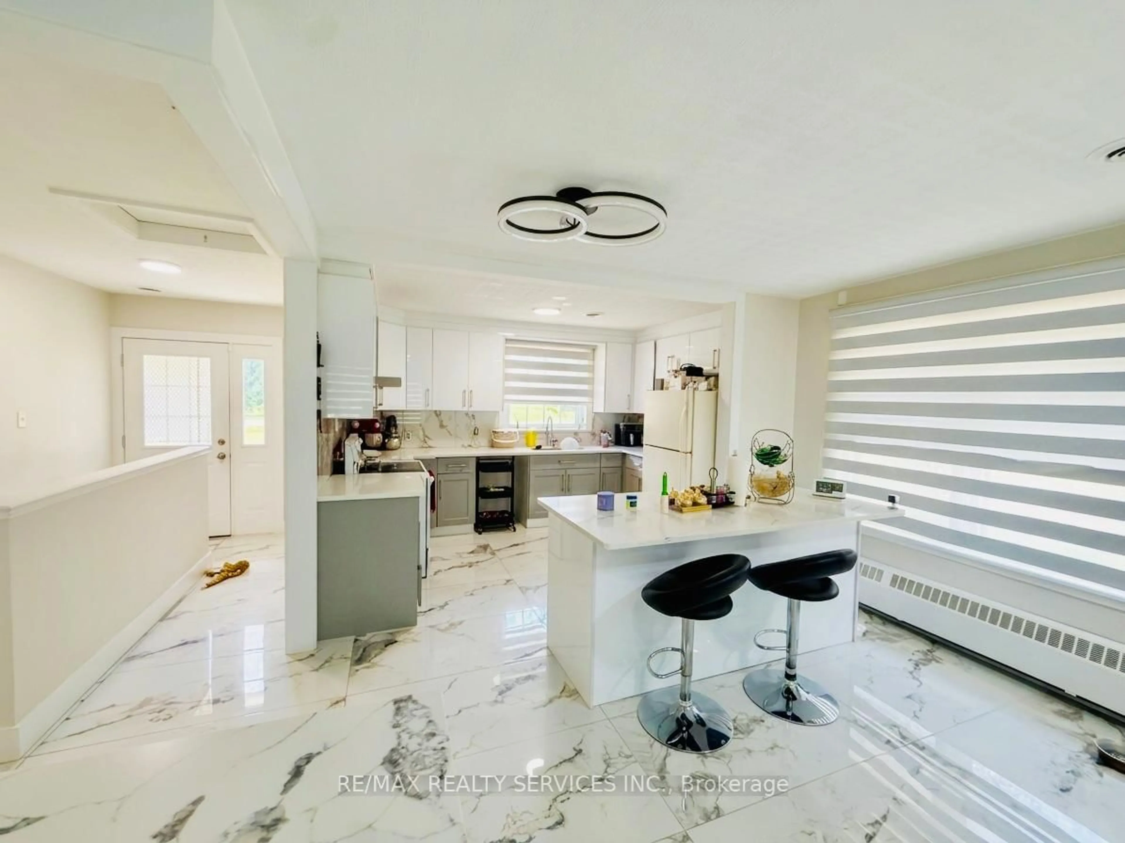 Contemporary kitchen, ceramic/tile floor for 515146 11th Line, Woodstock Ontario N4S 7V7