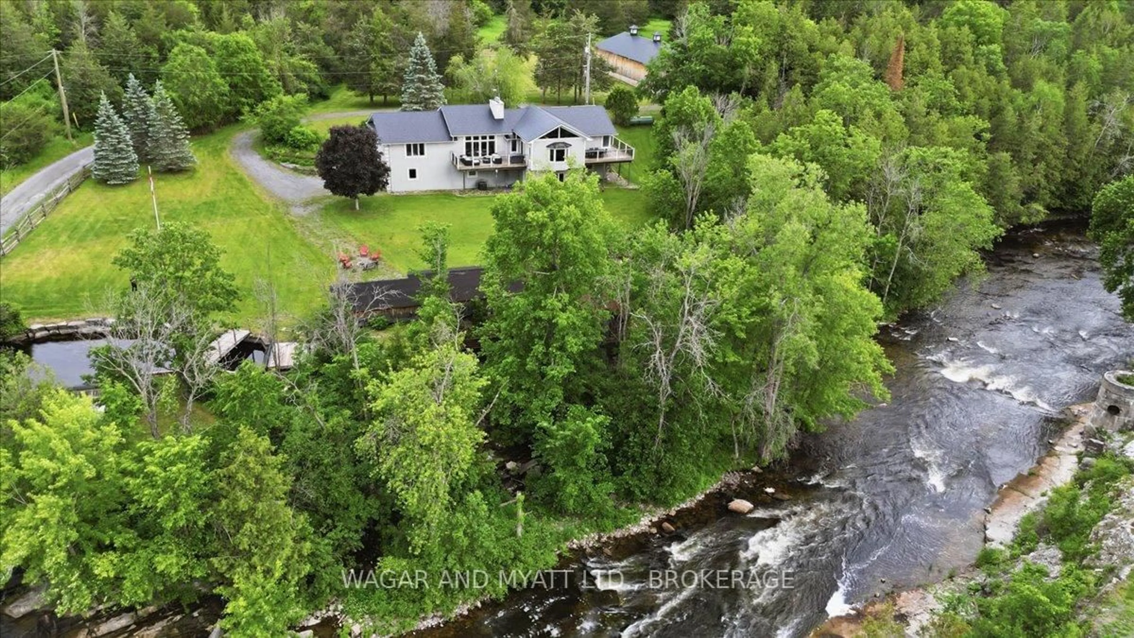 A pic from outside/outdoor area/front of a property/back of a property/a pic from drone, water/lake/river/ocean view for 898 County 12 Rd, Greater Napanee Ontario K0K 2W0