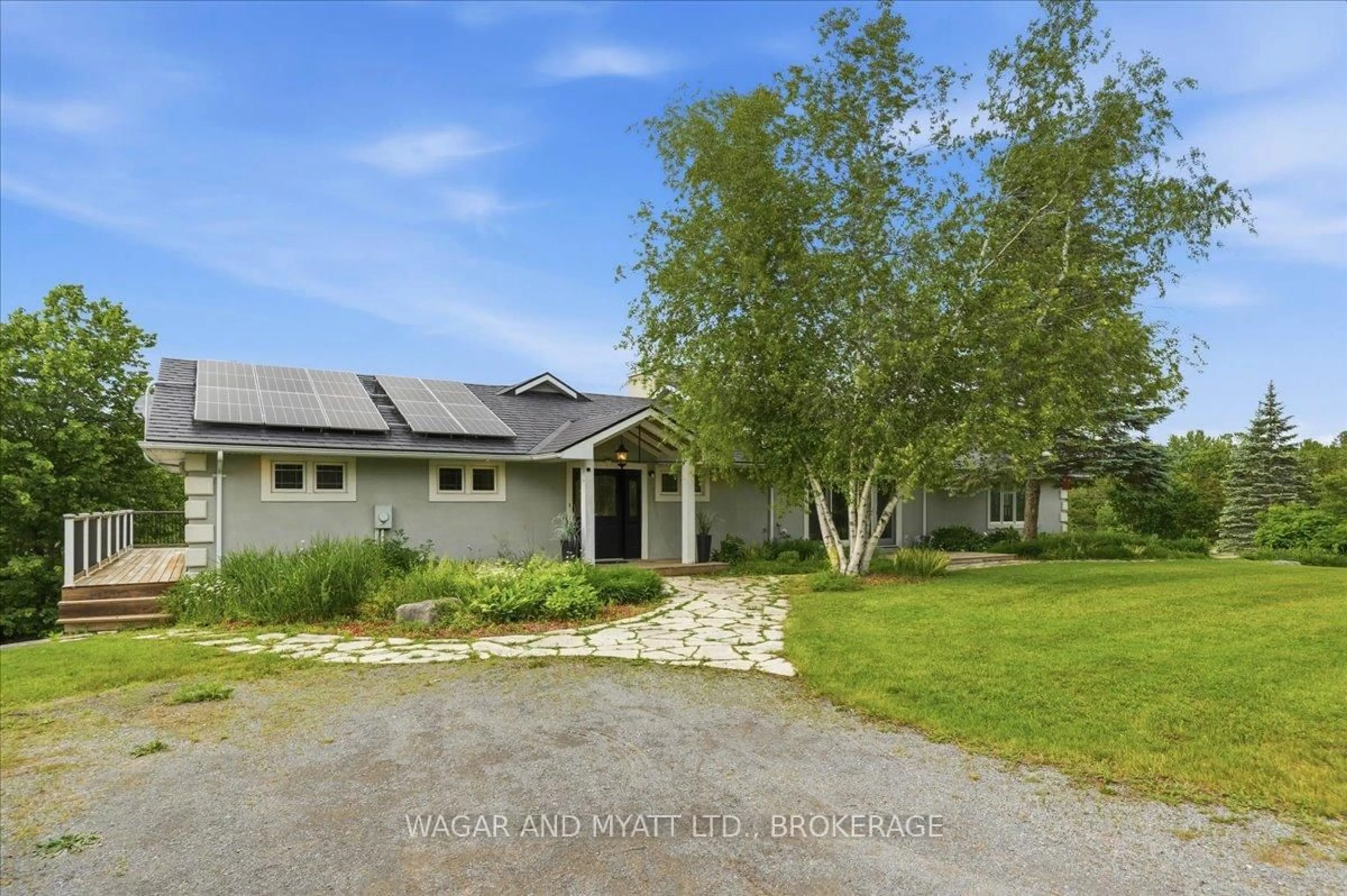 A pic from outside/outdoor area/front of a property/back of a property/a pic from drone, water/lake/river/ocean view for 898 County 12 Rd, Greater Napanee Ontario K0K 2W0