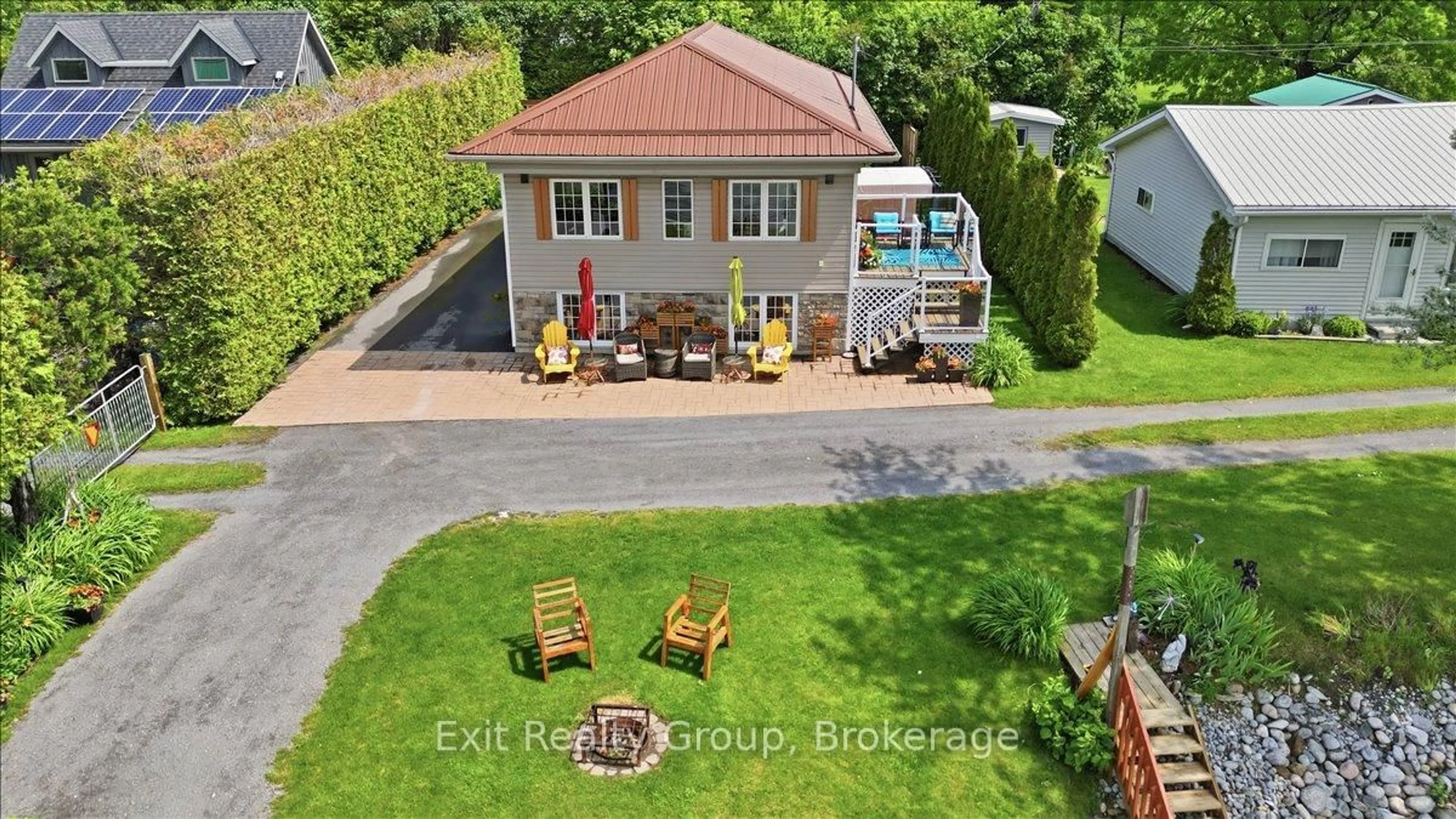 A pic from outside/outdoor area/front of a property/back of a property/a pic from drone, unknown for 144 Bayview Lane, Brighton Ontario K0K 1L0