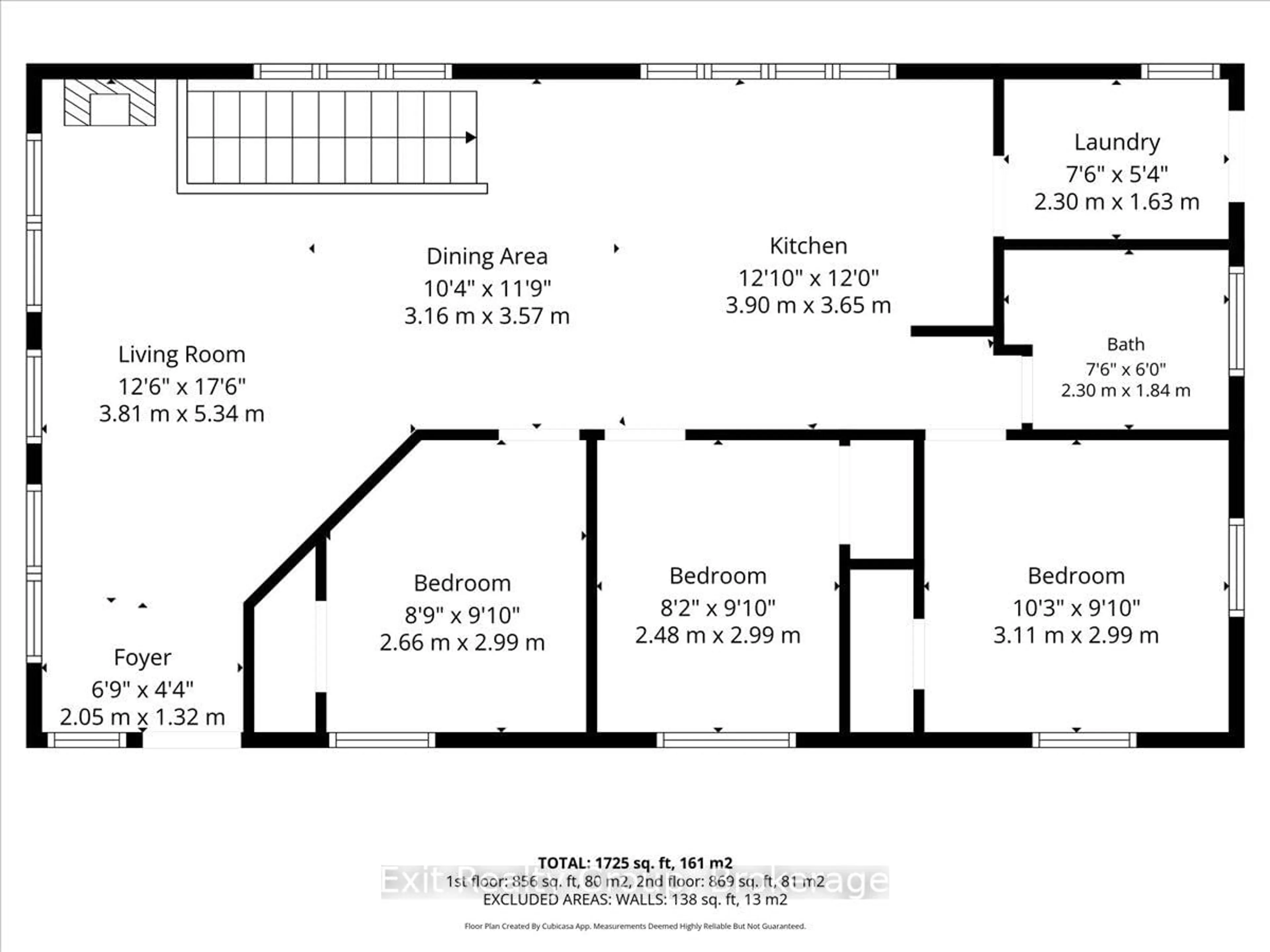 Floor plan for 144 Bayview Lane, Brighton Ontario K0K 1L0