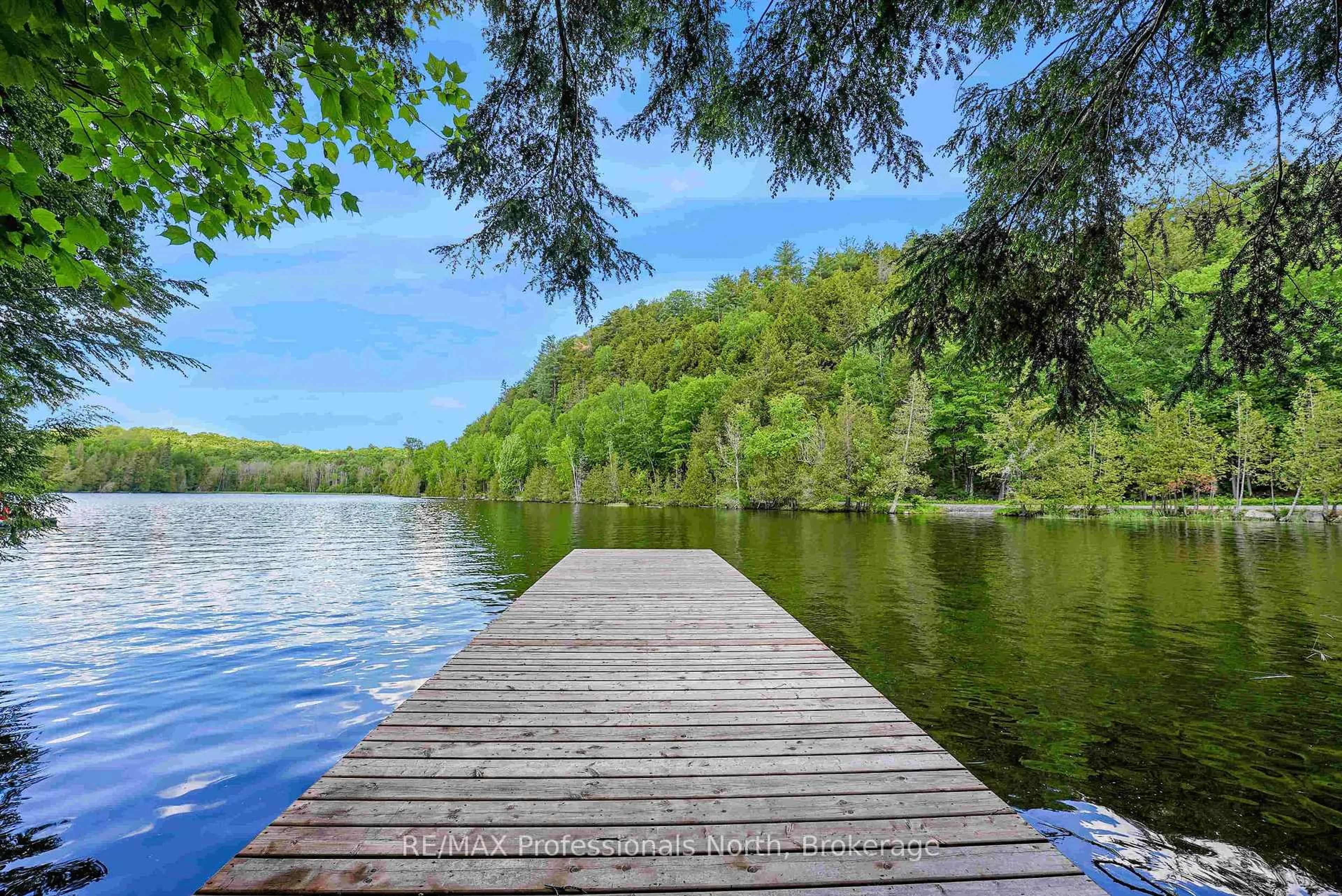 Patio, water/lake/river/ocean view for 1420 Moose Lake Rd, Dysart et al Ontario K0M 1S0