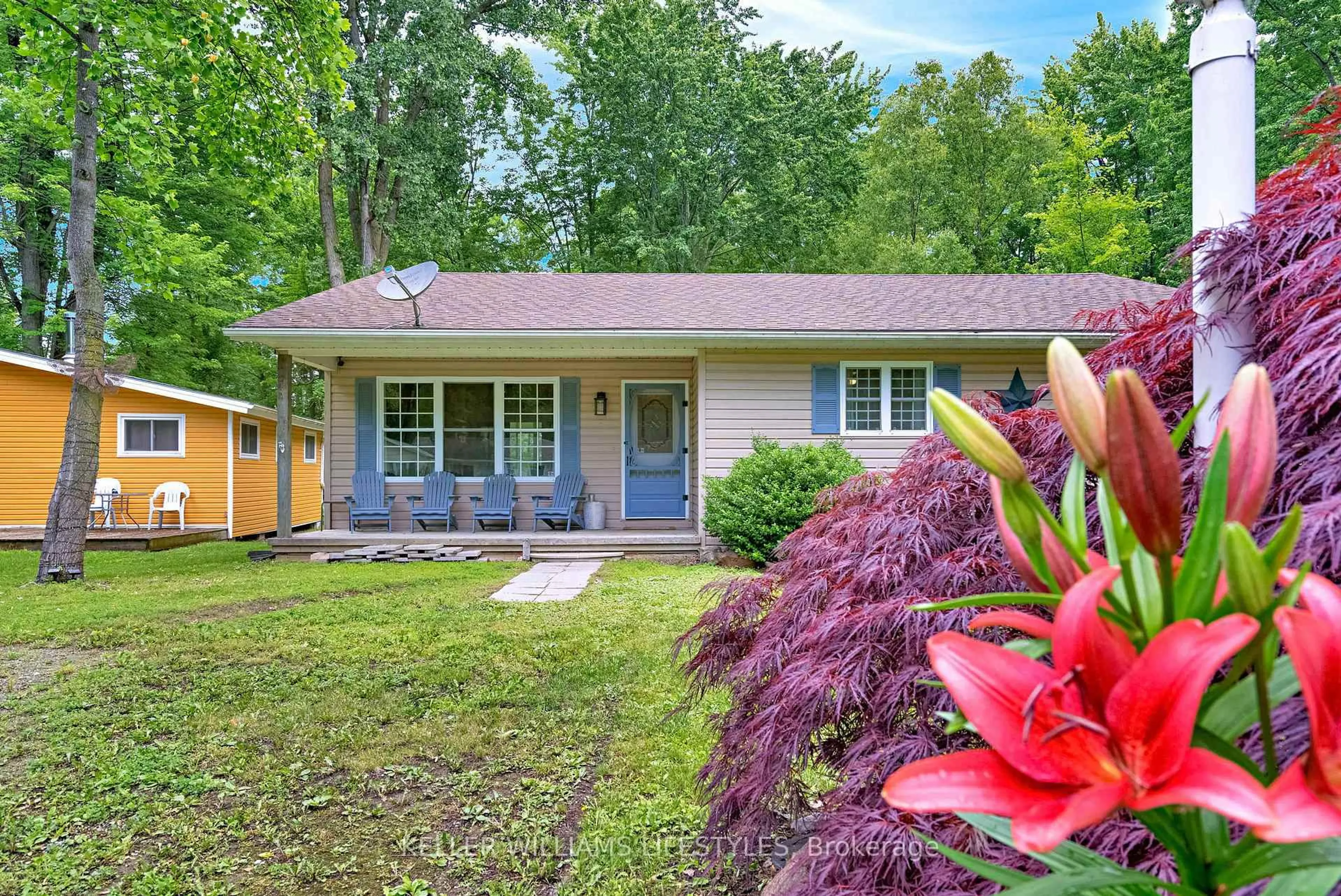 Home with vinyl exterior material, street for 6238 London Rd, Lambton Shores Ontario N0N 1J0