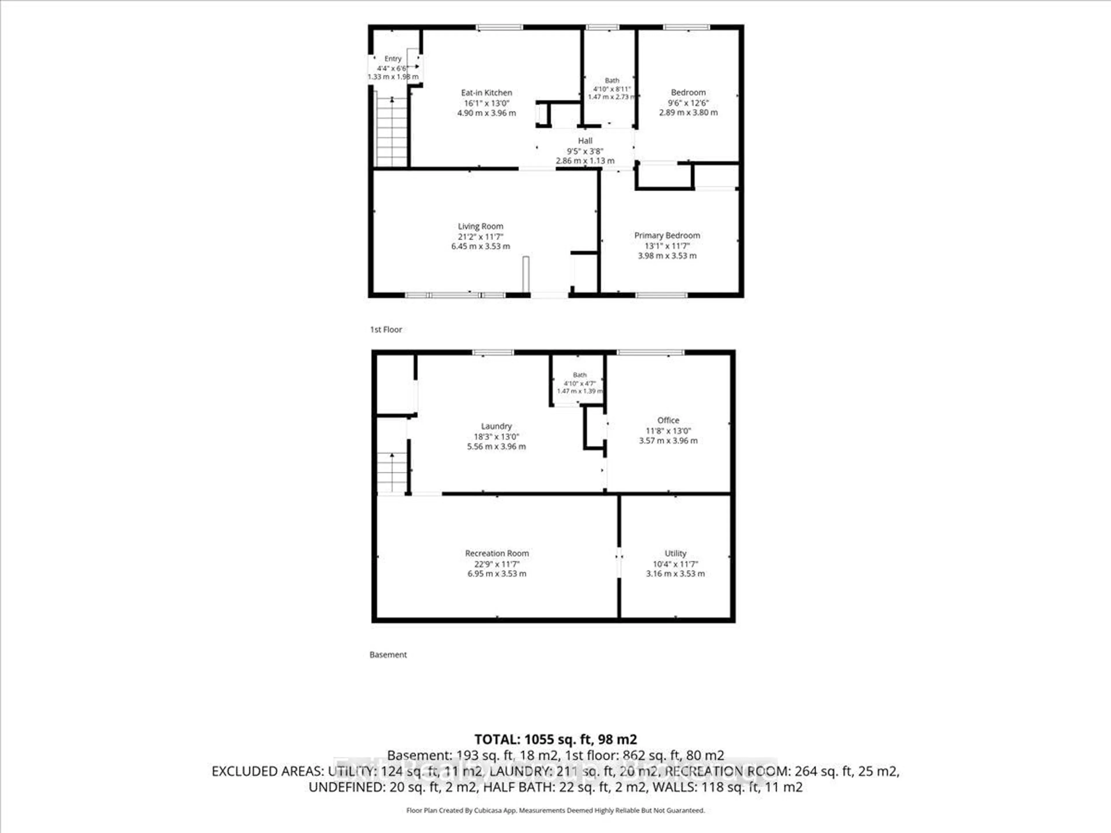 Floor plan for 192 Baker St, Stirling Ontario K0K 3E0