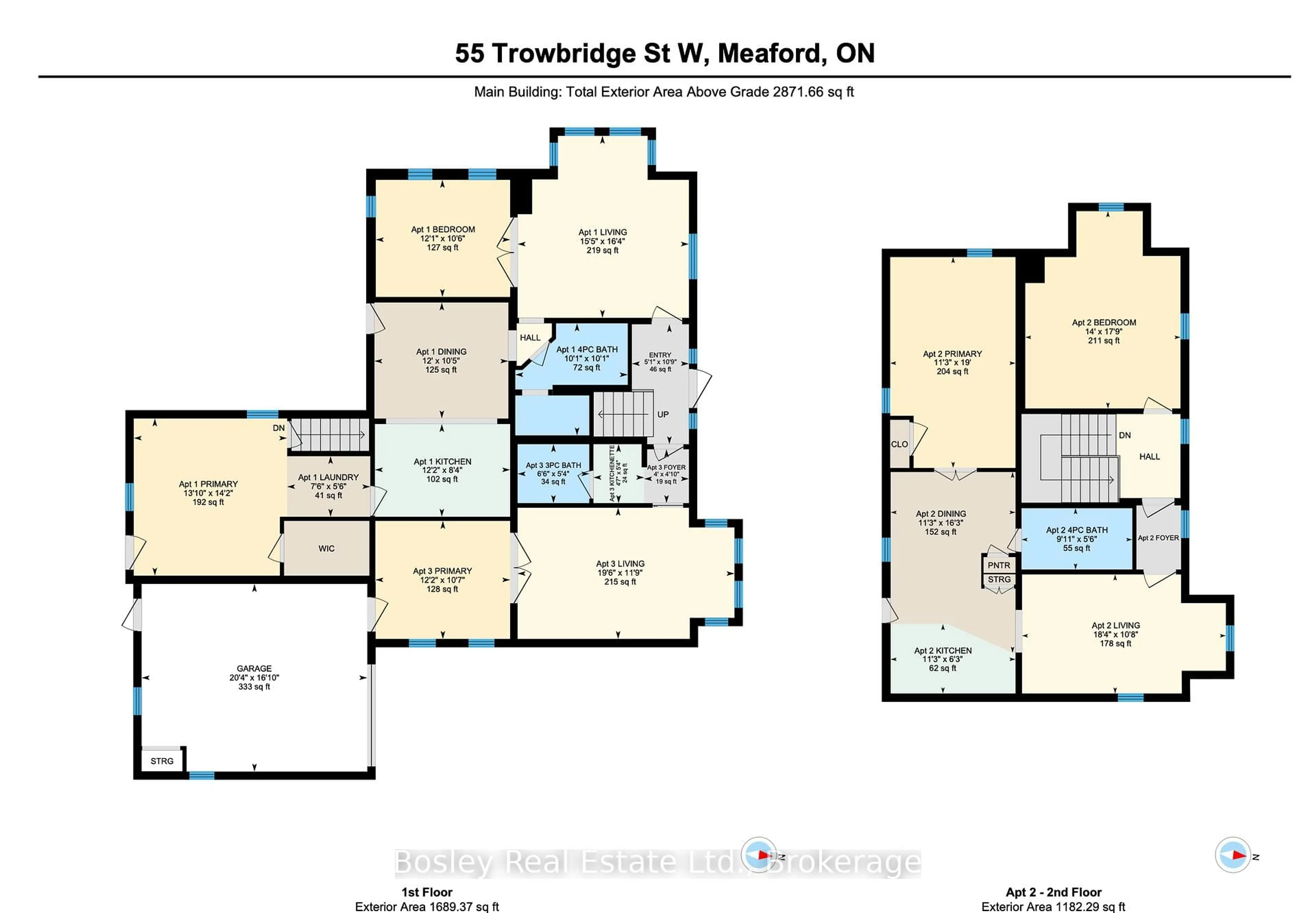 Floor plan for 55 Trowbridge St, Meaford Ontario N4L 1V4