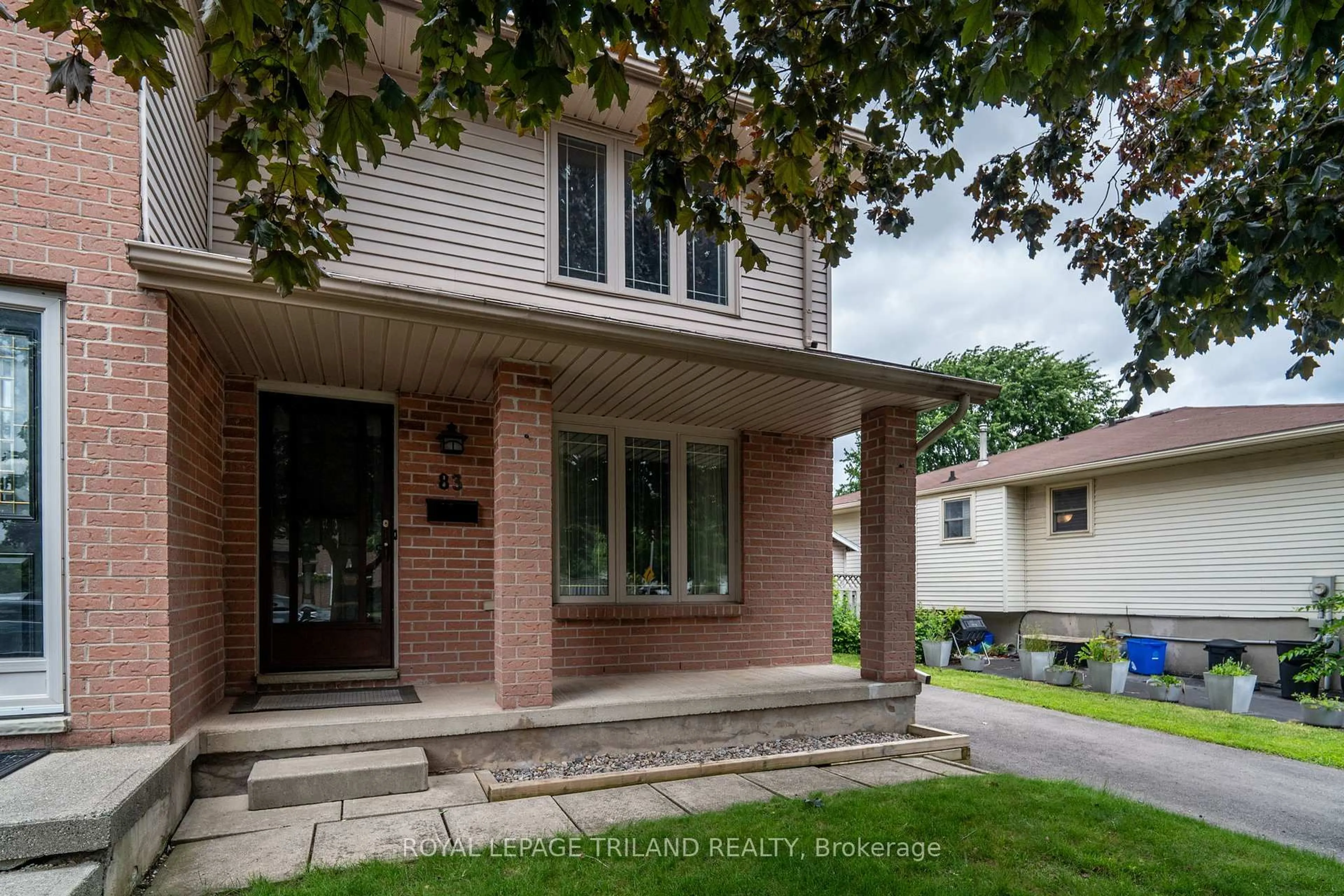 Home with brick exterior material, street for 83 Bonaventure Dr, London East Ontario N5V 4A7