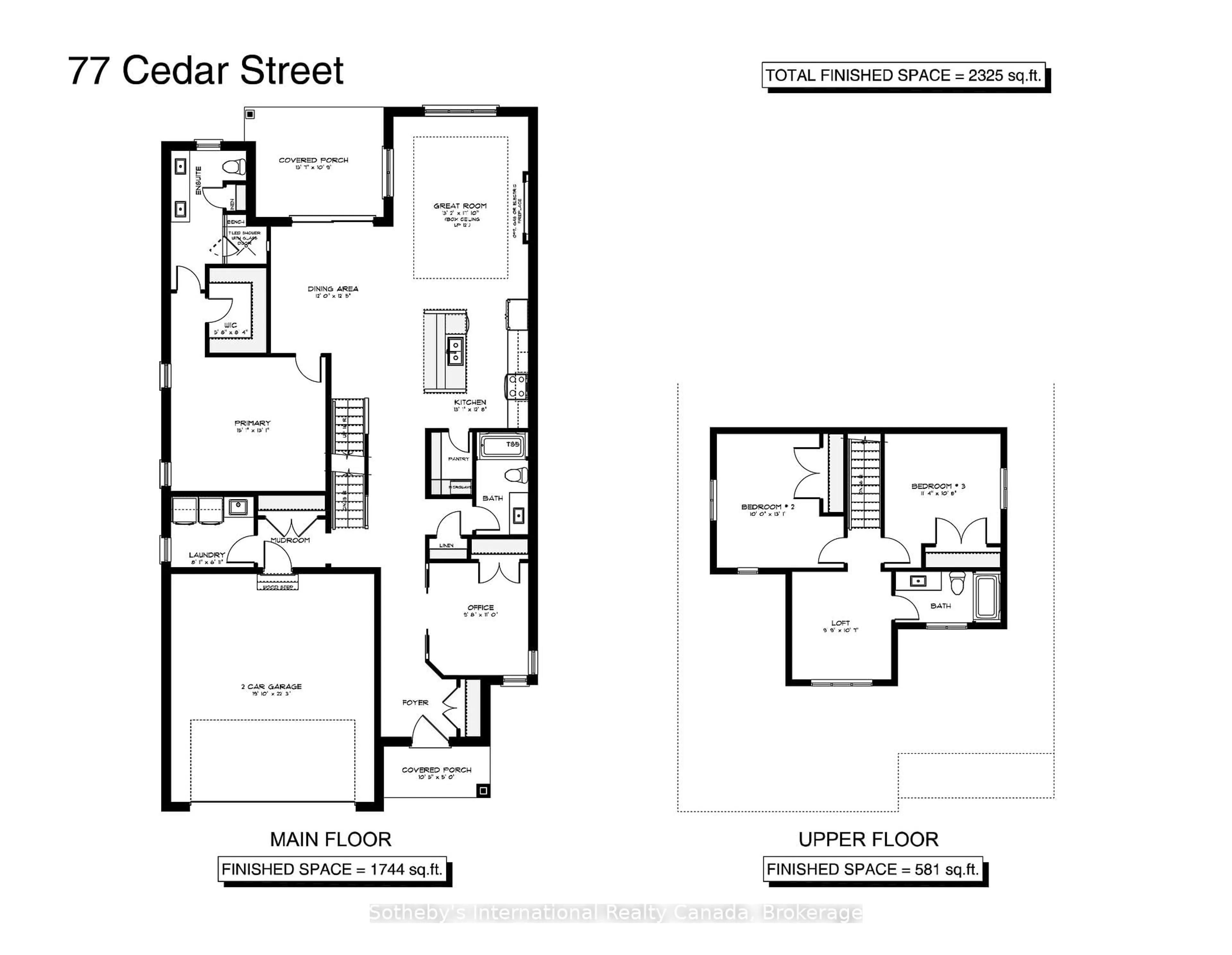 Floor plan for 77 Cedar St, Brant Ontario N3L 4G1