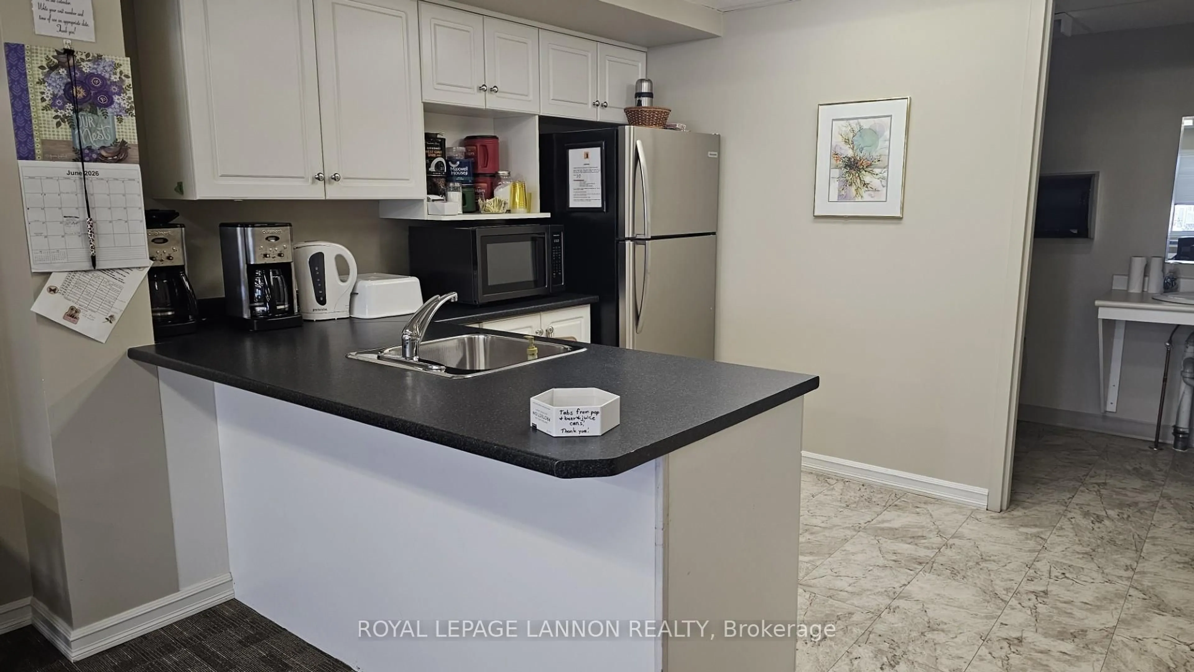 Standard kitchen, ceramic/tile floor for 315 Hilldale Road ##112, Thunder Bay Ontario P7G 1J7