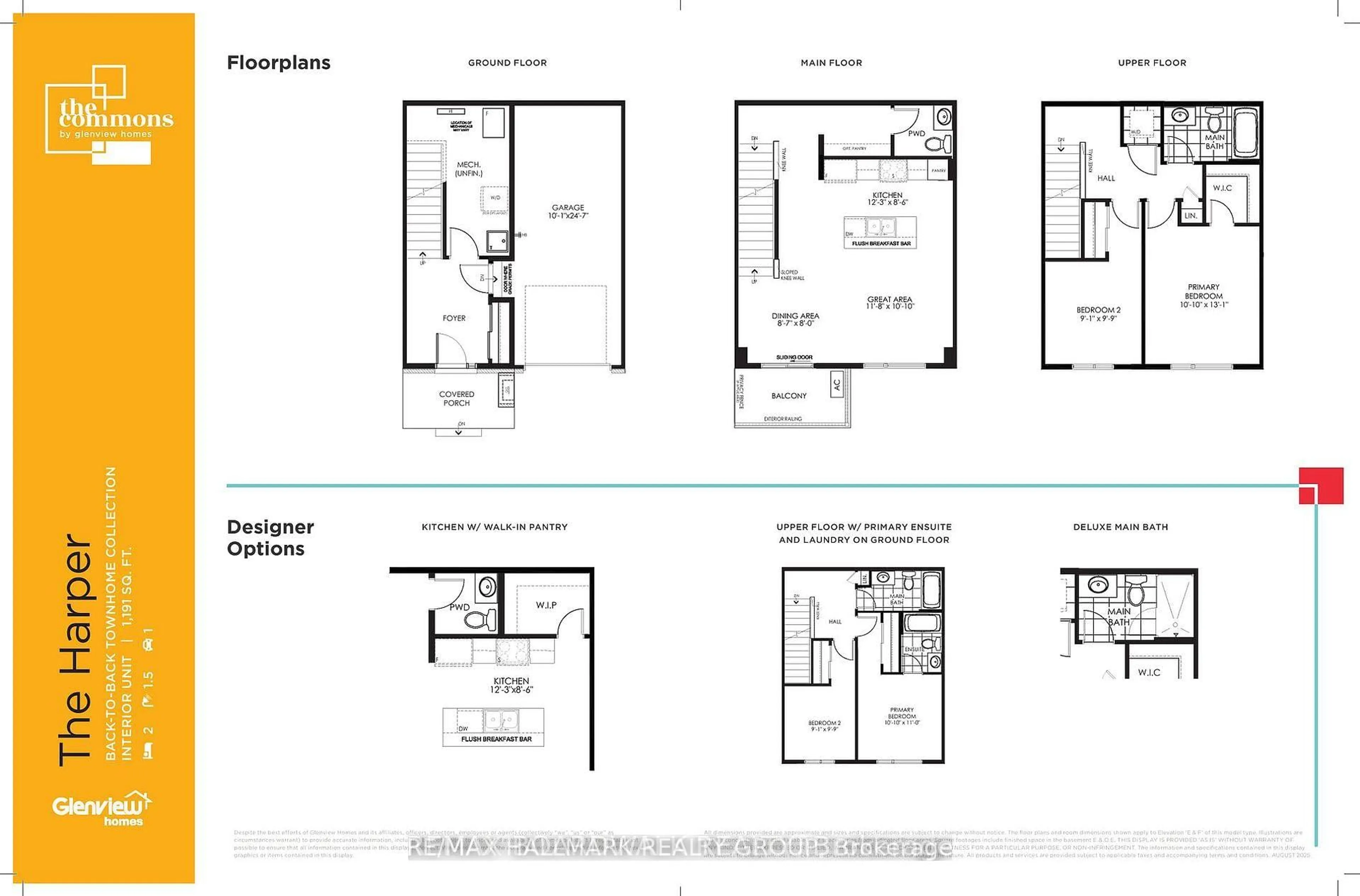 Floor plan for 305 Amistad Private, Orleans Ontario K1W 0T1