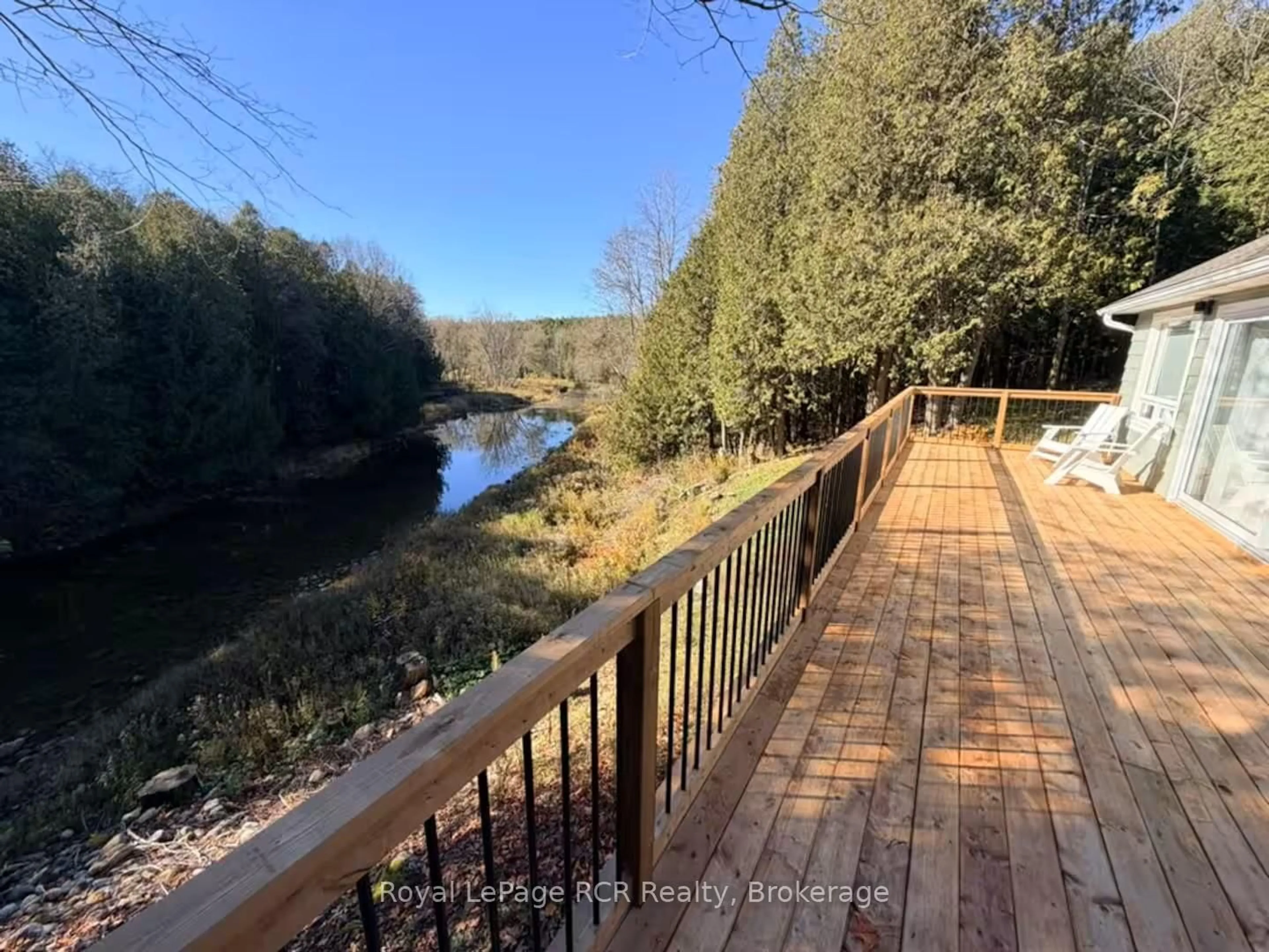 A pic from outside/outdoor area/front of a property/back of a property/a pic from drone, water/lake/river/ocean view for 384275 Concession 4, West Grey Ontario N0C 1K0