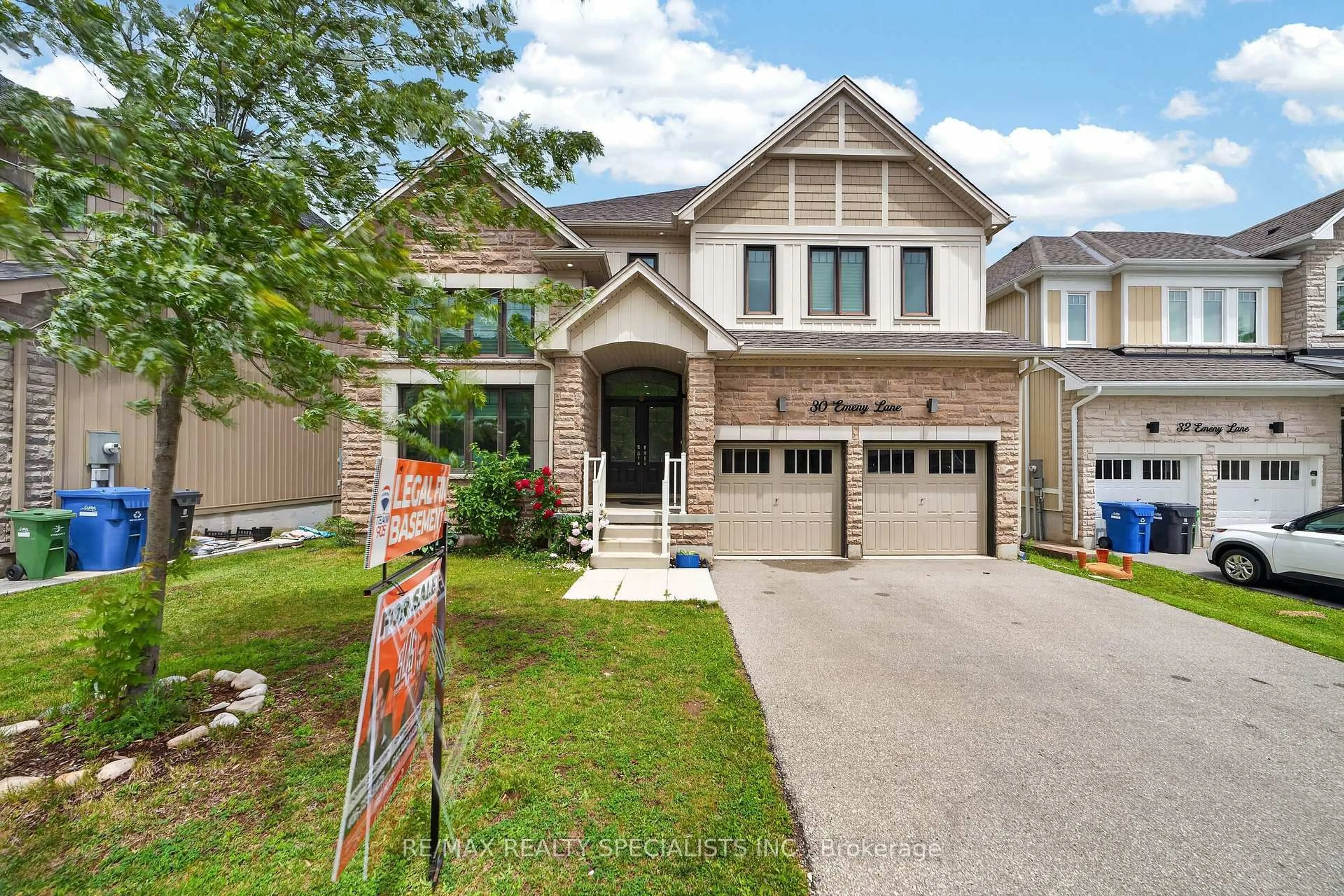 Home with brick exterior material, street for 30 Emeny Lane #11, Guelph Ontario N1L 0H3