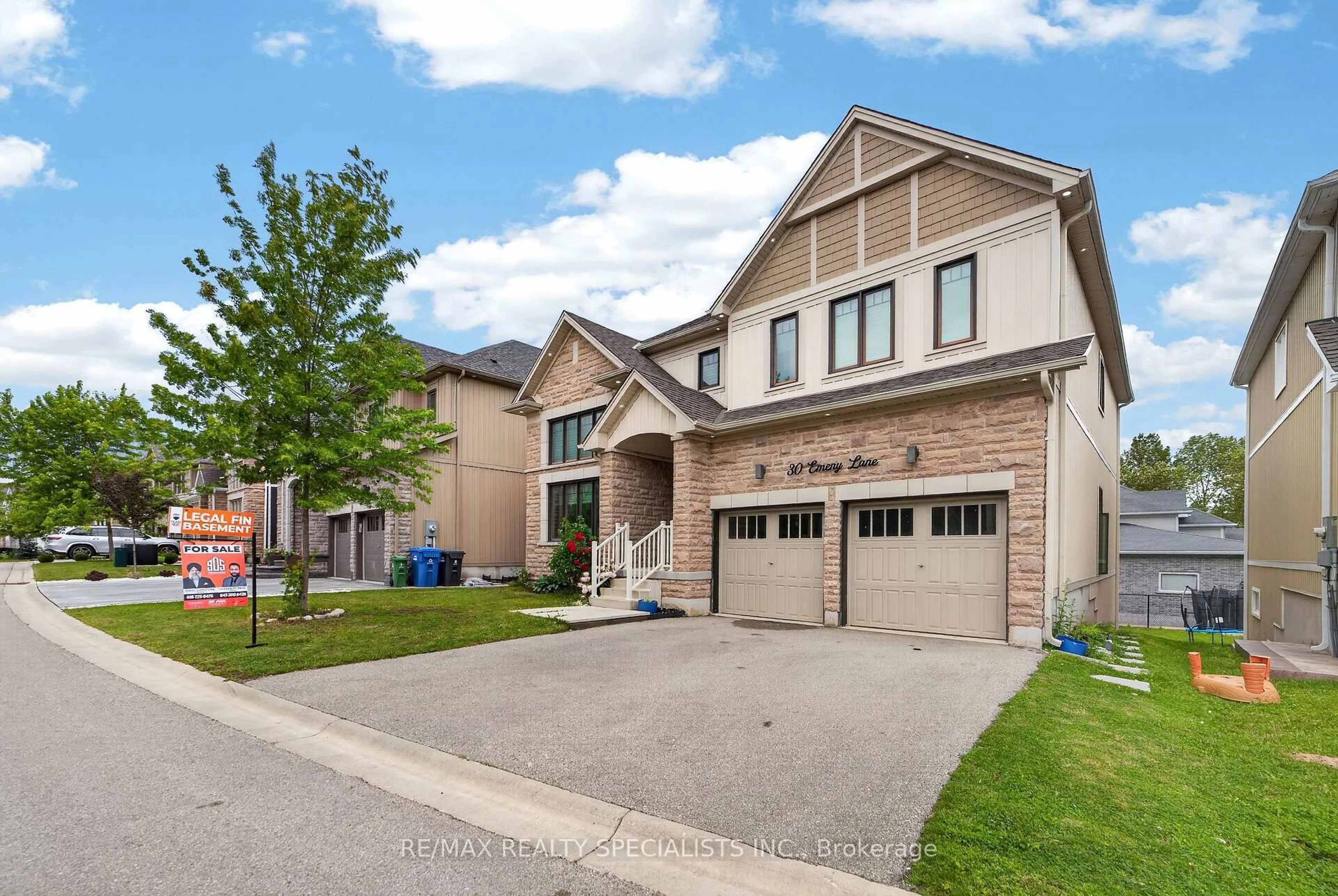 Home with brick exterior material, street for 30 Emeny Lane #11, Guelph Ontario N1L 0H3