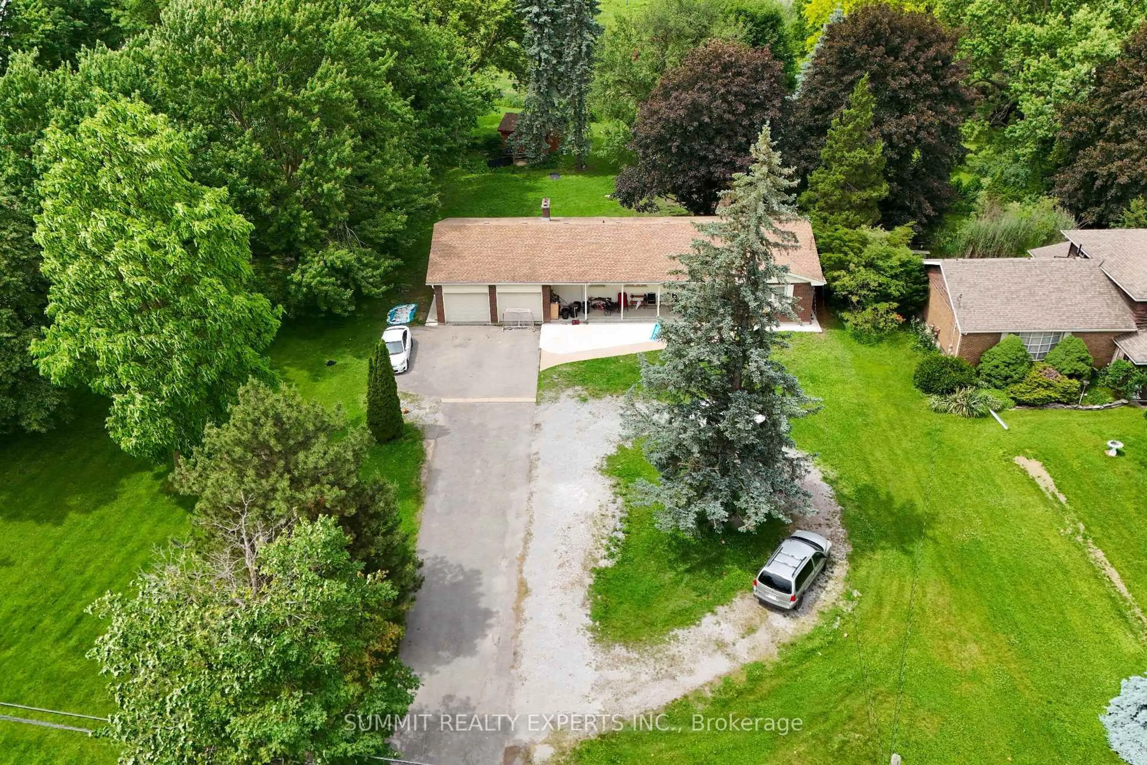 A pic from outside/outdoor area/front of a property/back of a property/a pic from drone, unknown for 415 Mount Pleasant Rd, Brantford Ontario N3T 5L5
