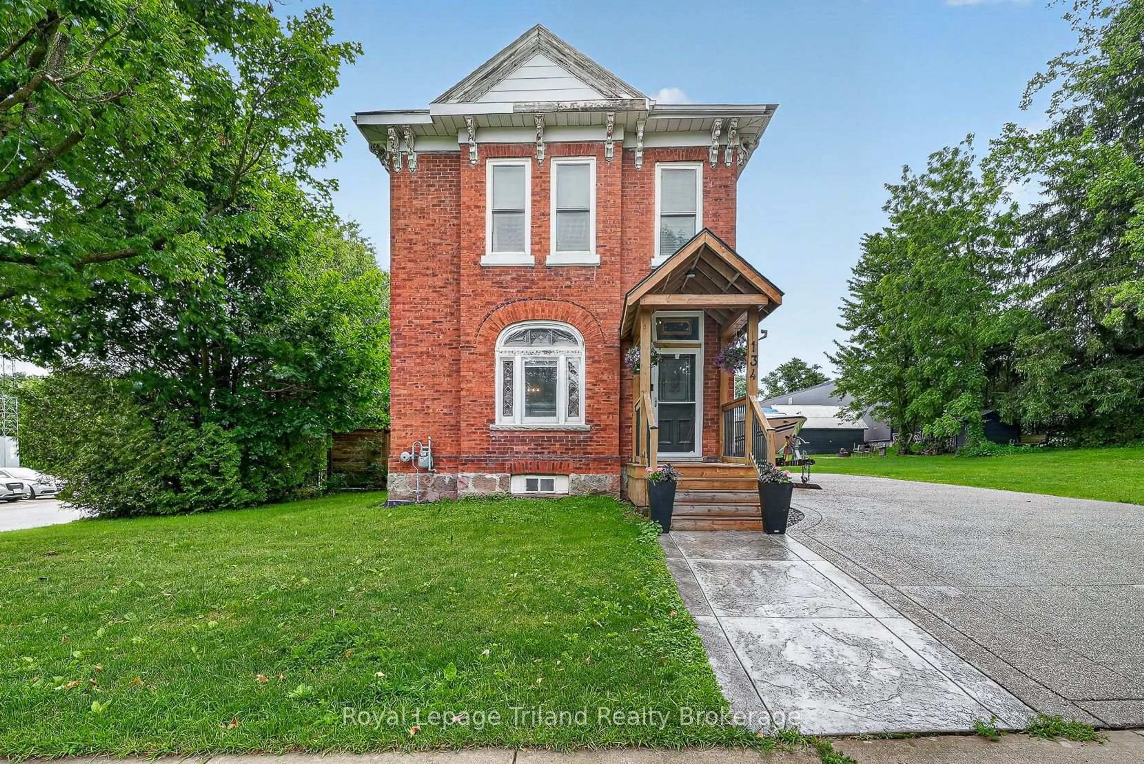 Home with brick exterior material, street for 134 Elgin St, Zorra Ontario N0J 1J0