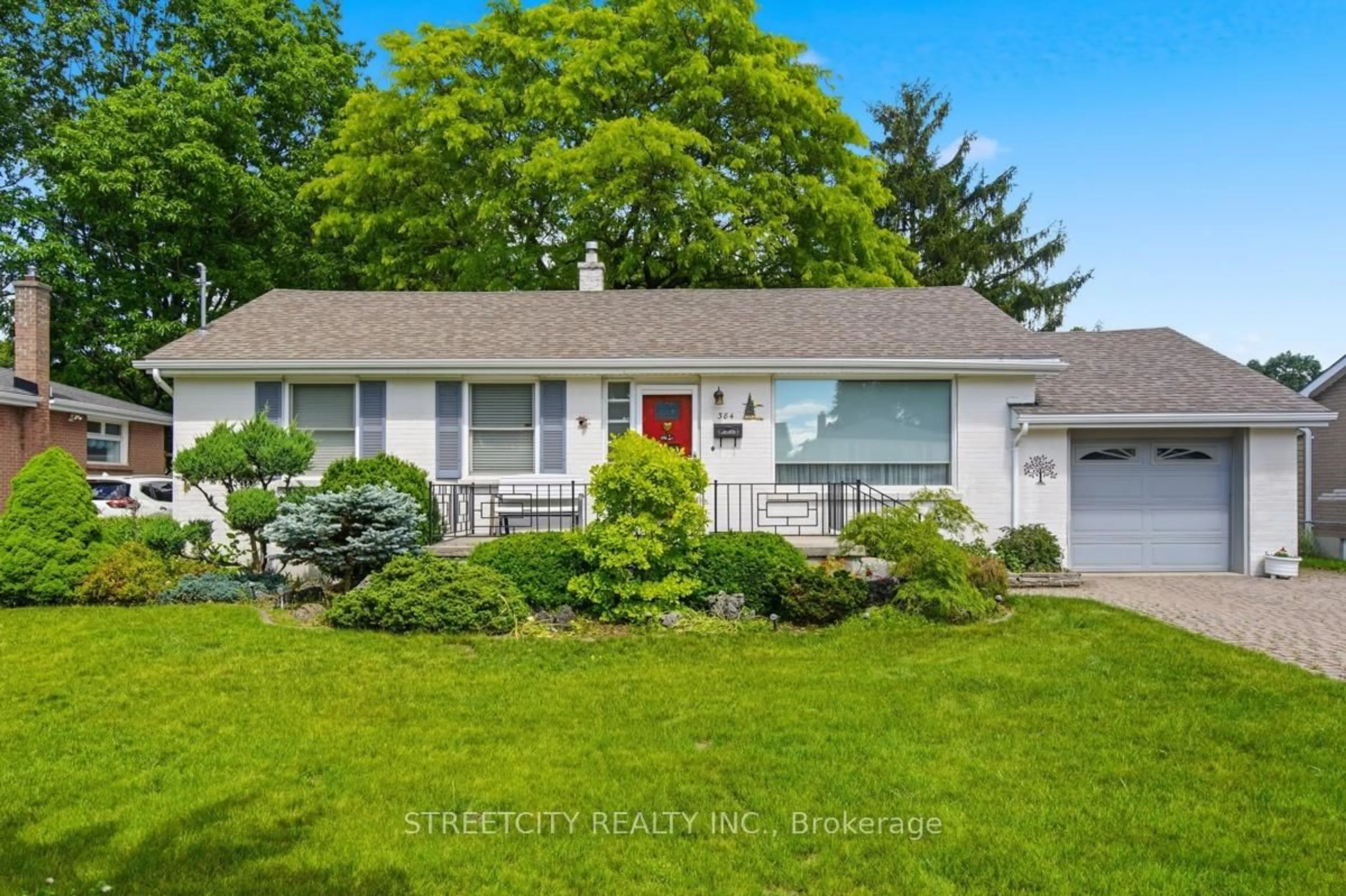 Home with vinyl exterior material, street for 384 Regal Dr, London East Ontario N5Y 1J7