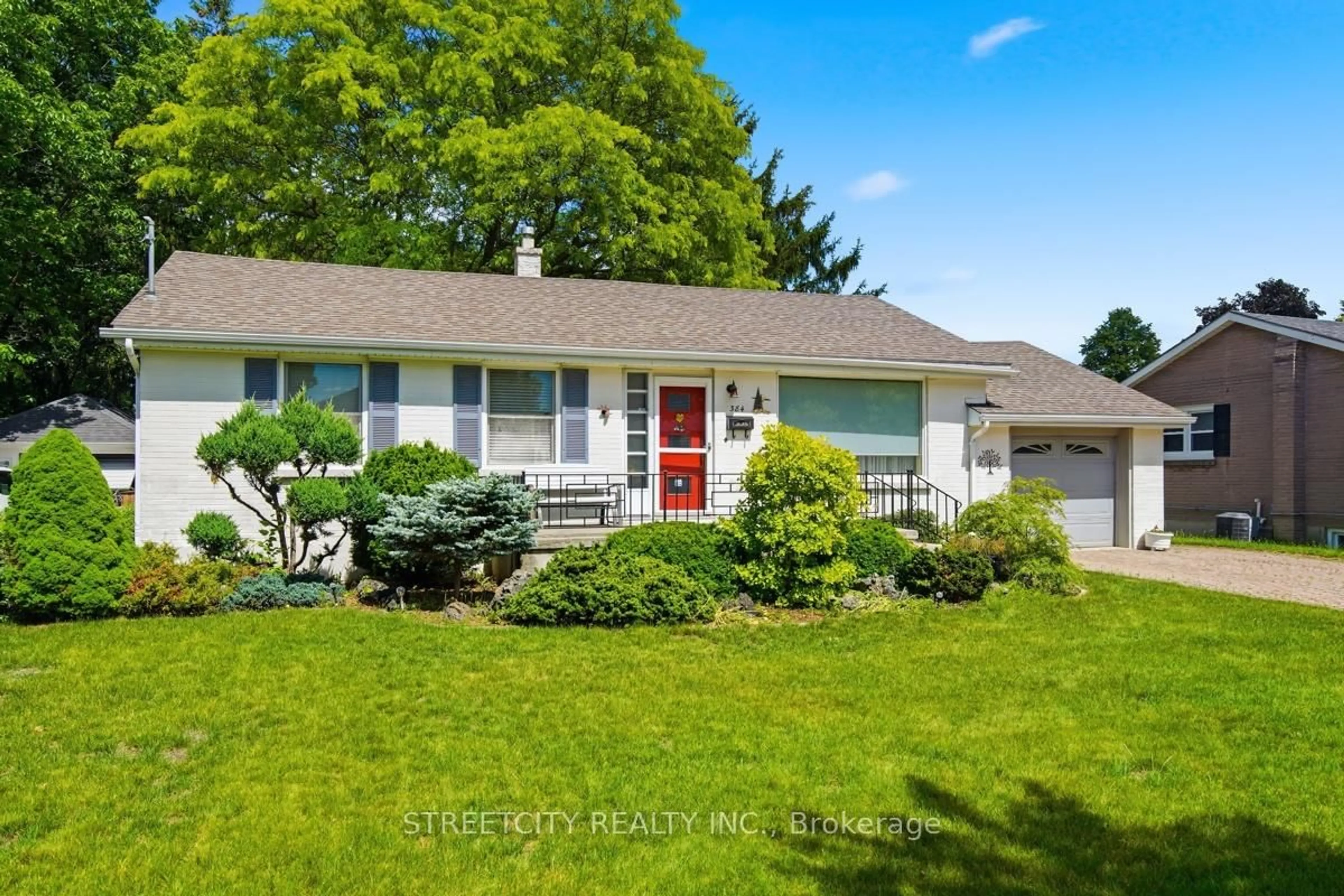 Home with vinyl exterior material, street for 384 Regal Dr, London East Ontario N5Y 1J7