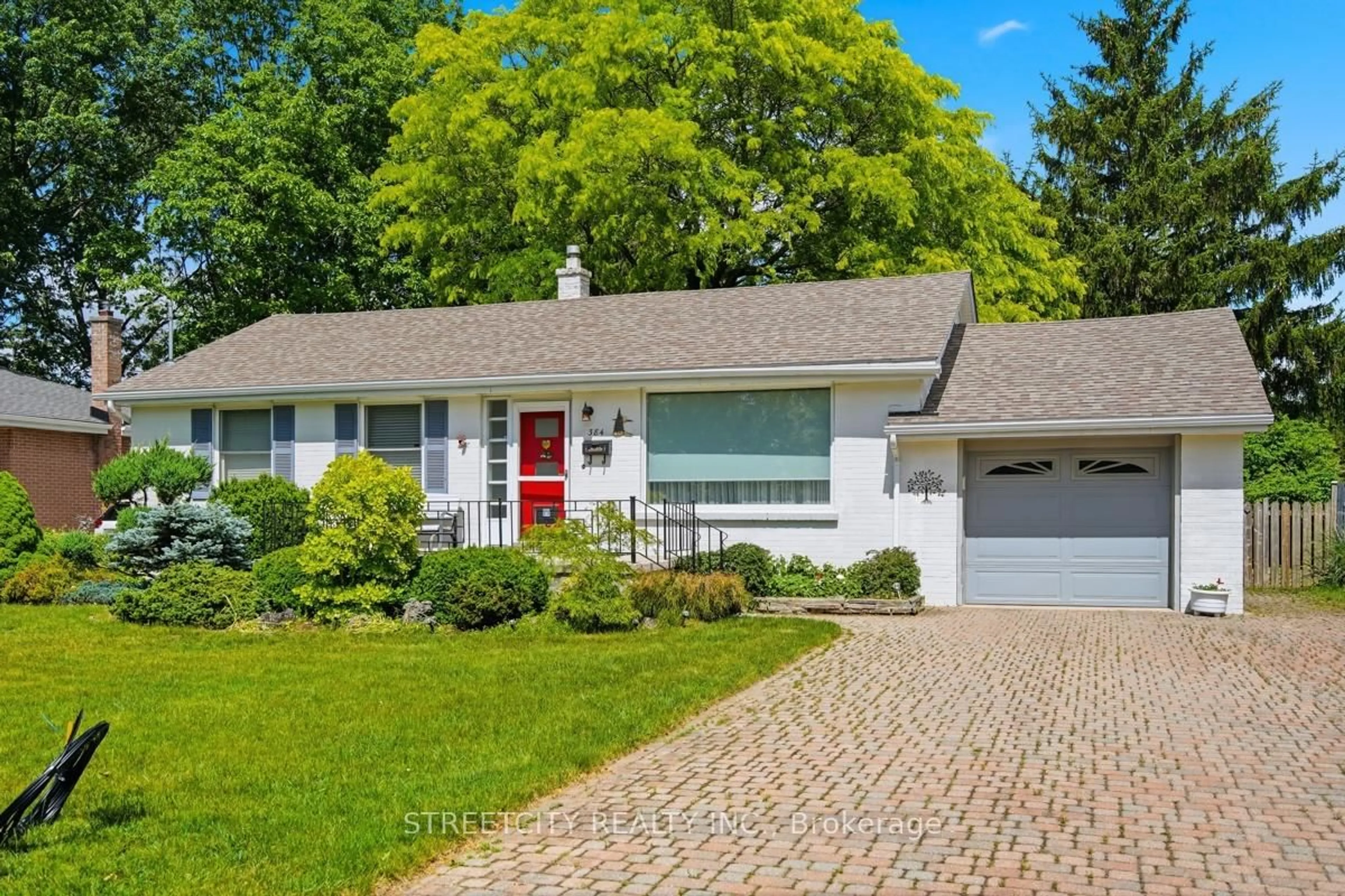 Home with vinyl exterior material, street for 384 Regal Dr, London East Ontario N5Y 1J7