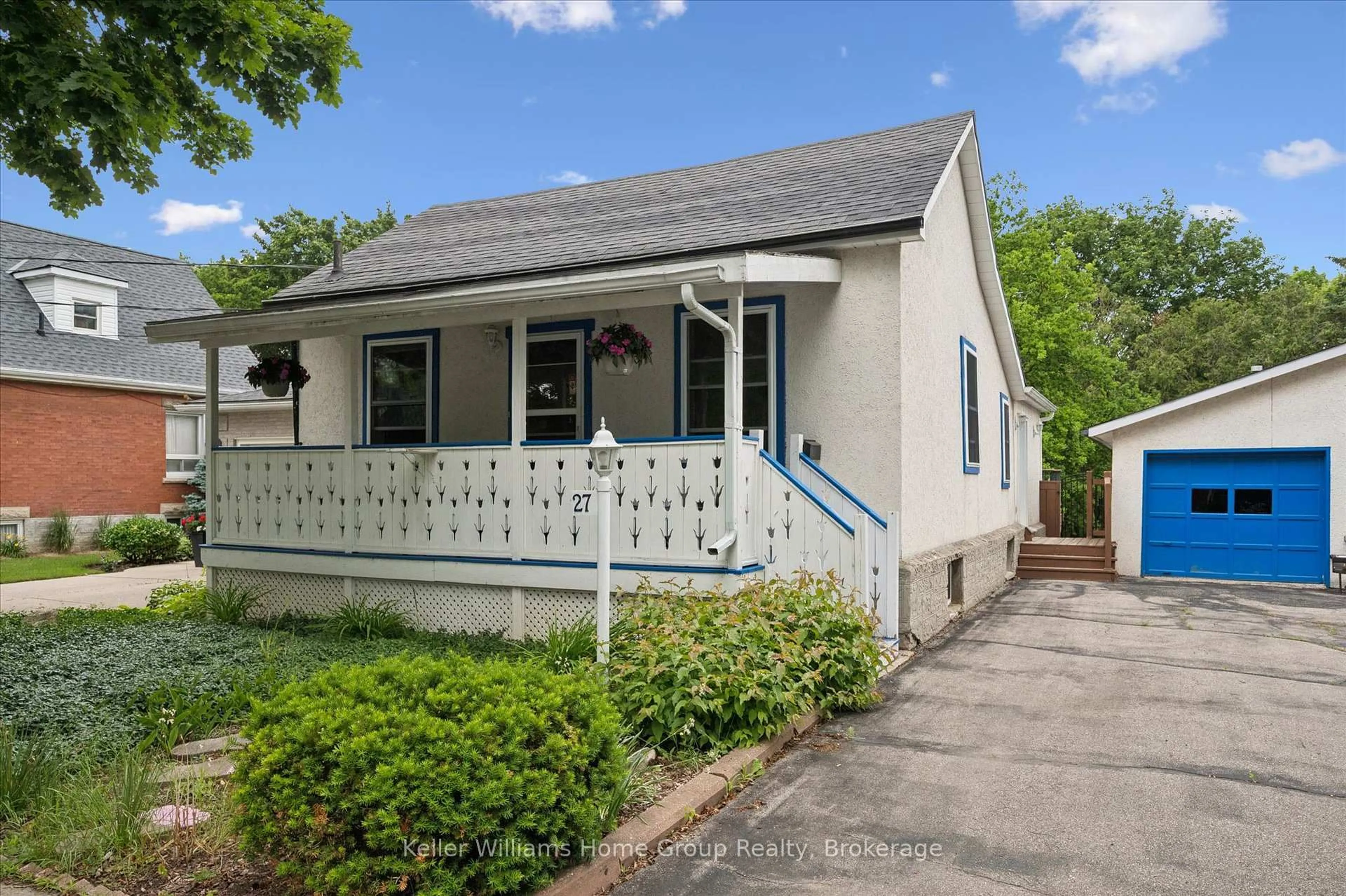 Home with vinyl exterior material, street for 27 Omar St, Guelph Ontario N1H 2V5