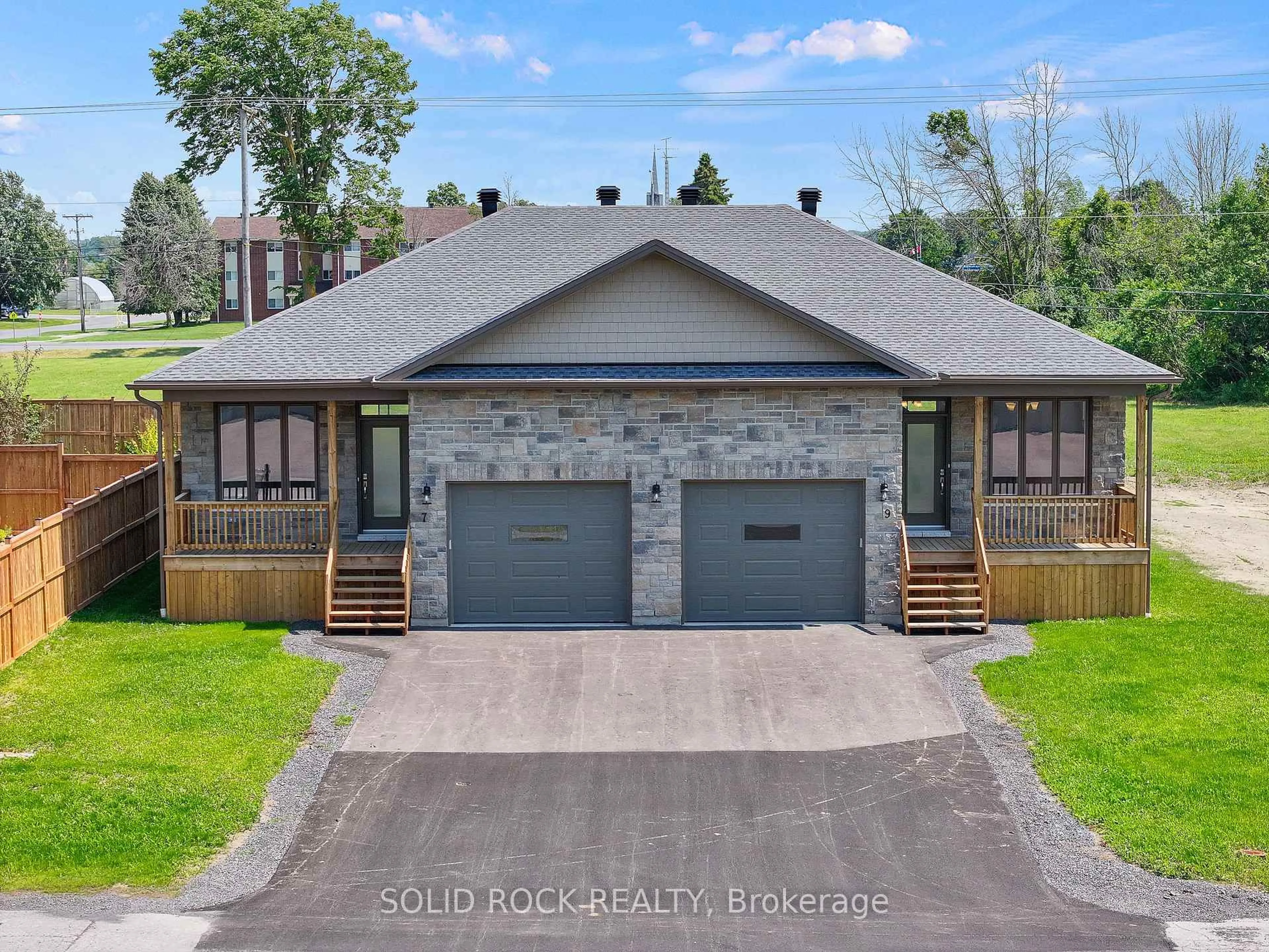 A pic from outside/outdoor area/front of a property/back of a property/a pic from drone, street for 9 Billings Ave, South Dundas Ontario K0E 1K0